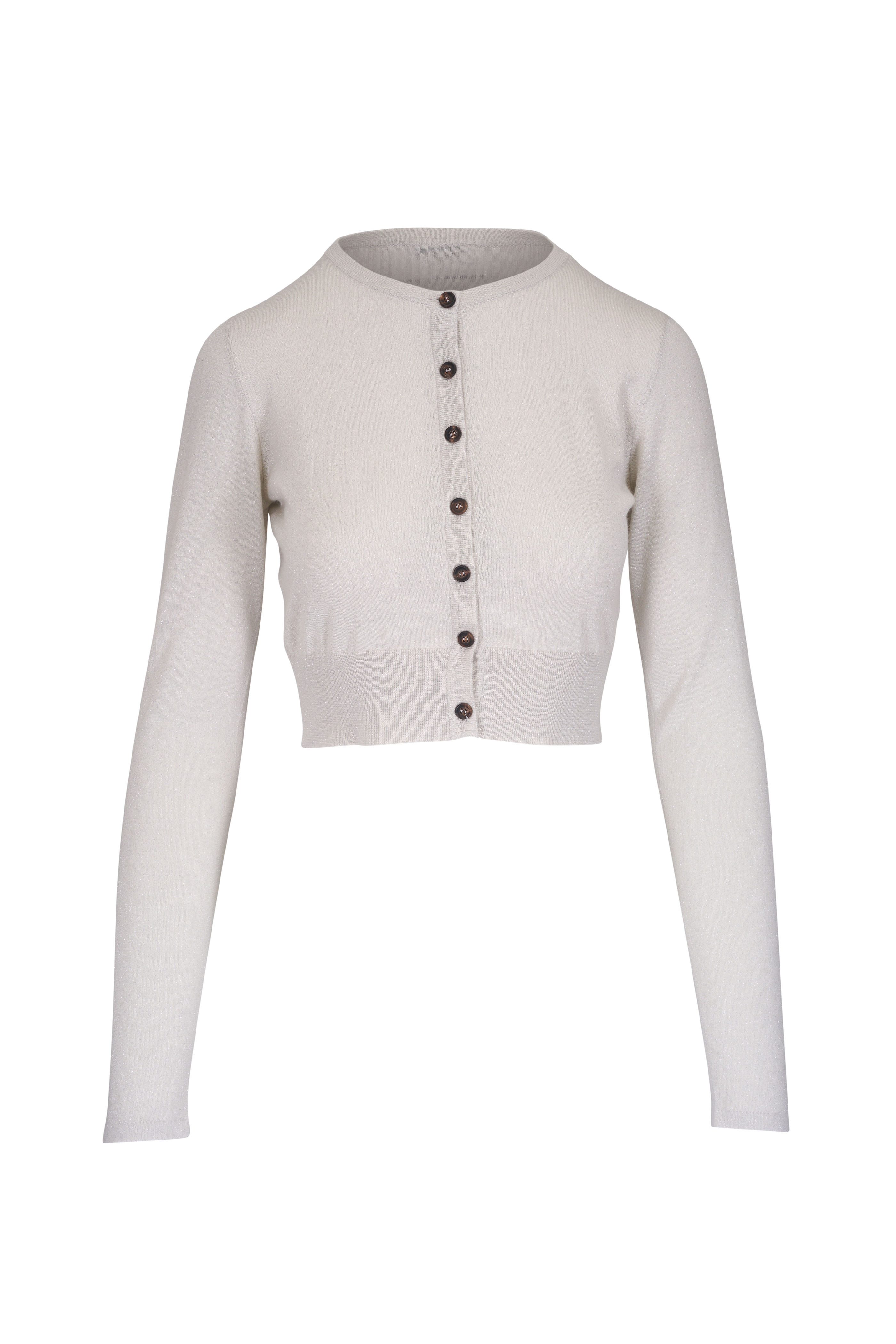 Missoni - White & Neutral Sequin Crewneck Sweater