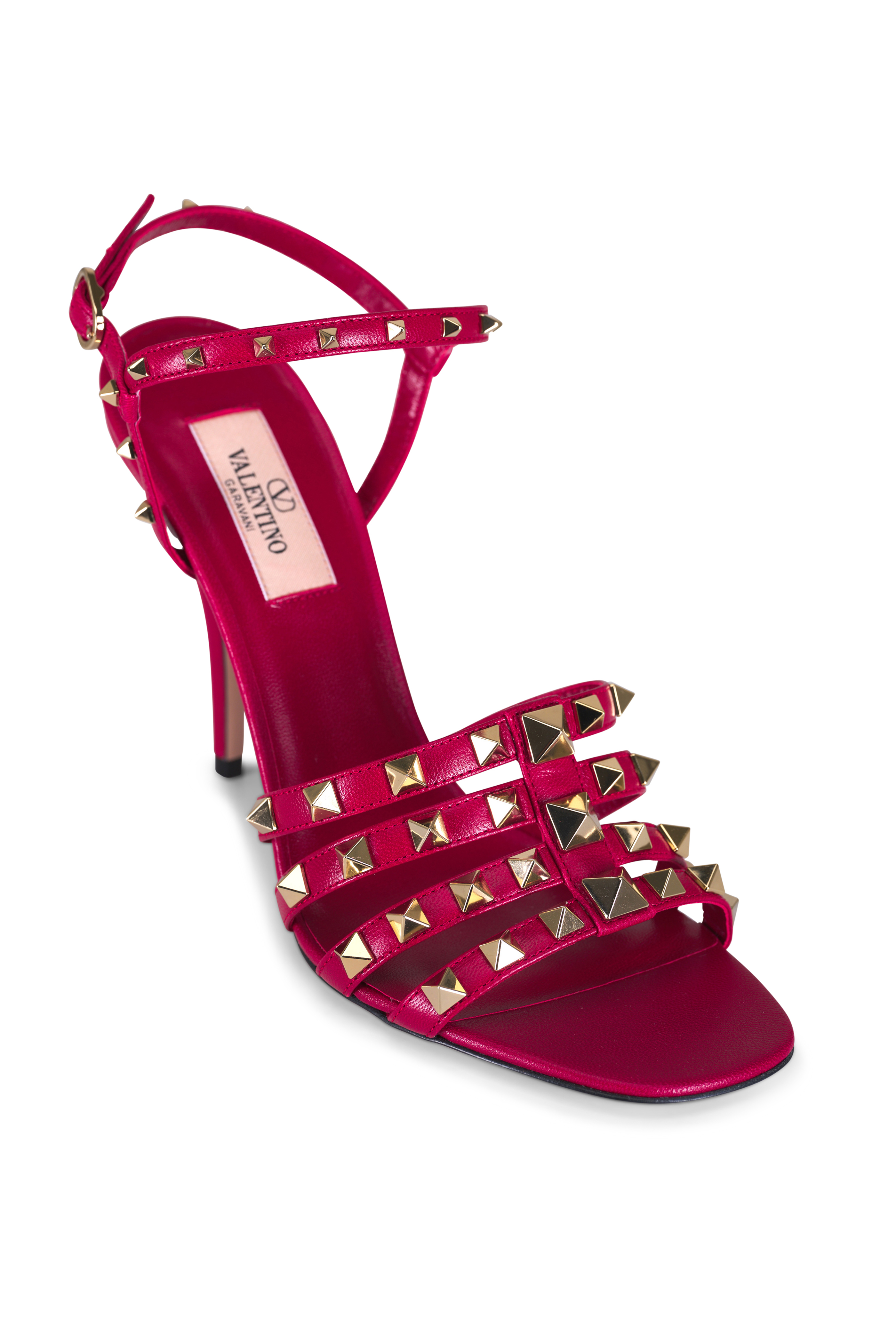 Valentino Garavani - Blue Denim Toile Iconographe Slide Sandal