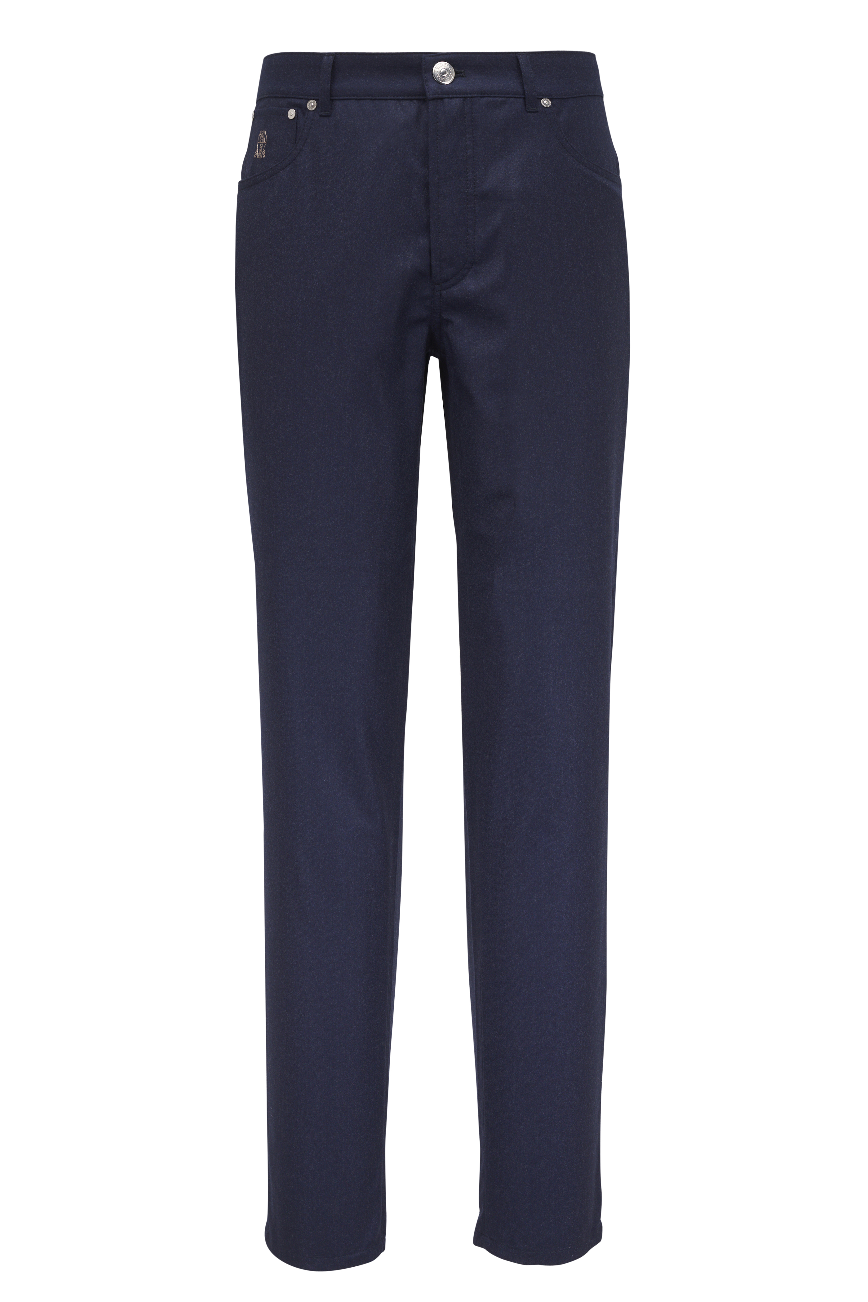 パンツ BRUNELLO CUCINELLI Cotton trousers Light Blue M0F79P8853 Brunello Cucinelli Cotton Trousers - Light Blue