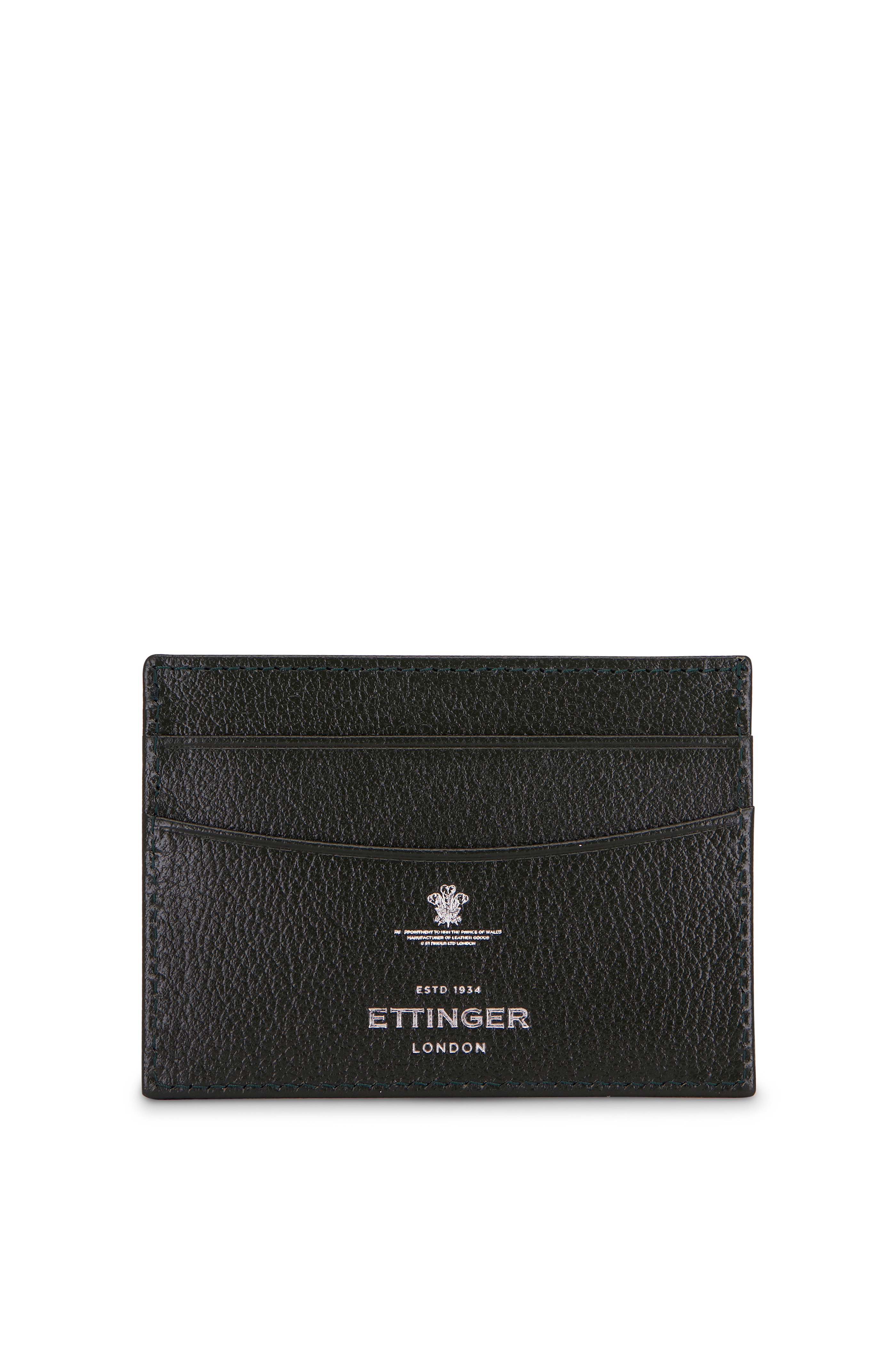 Slim Leather Credit Card Holder | Men & Women's Wallet Forest
