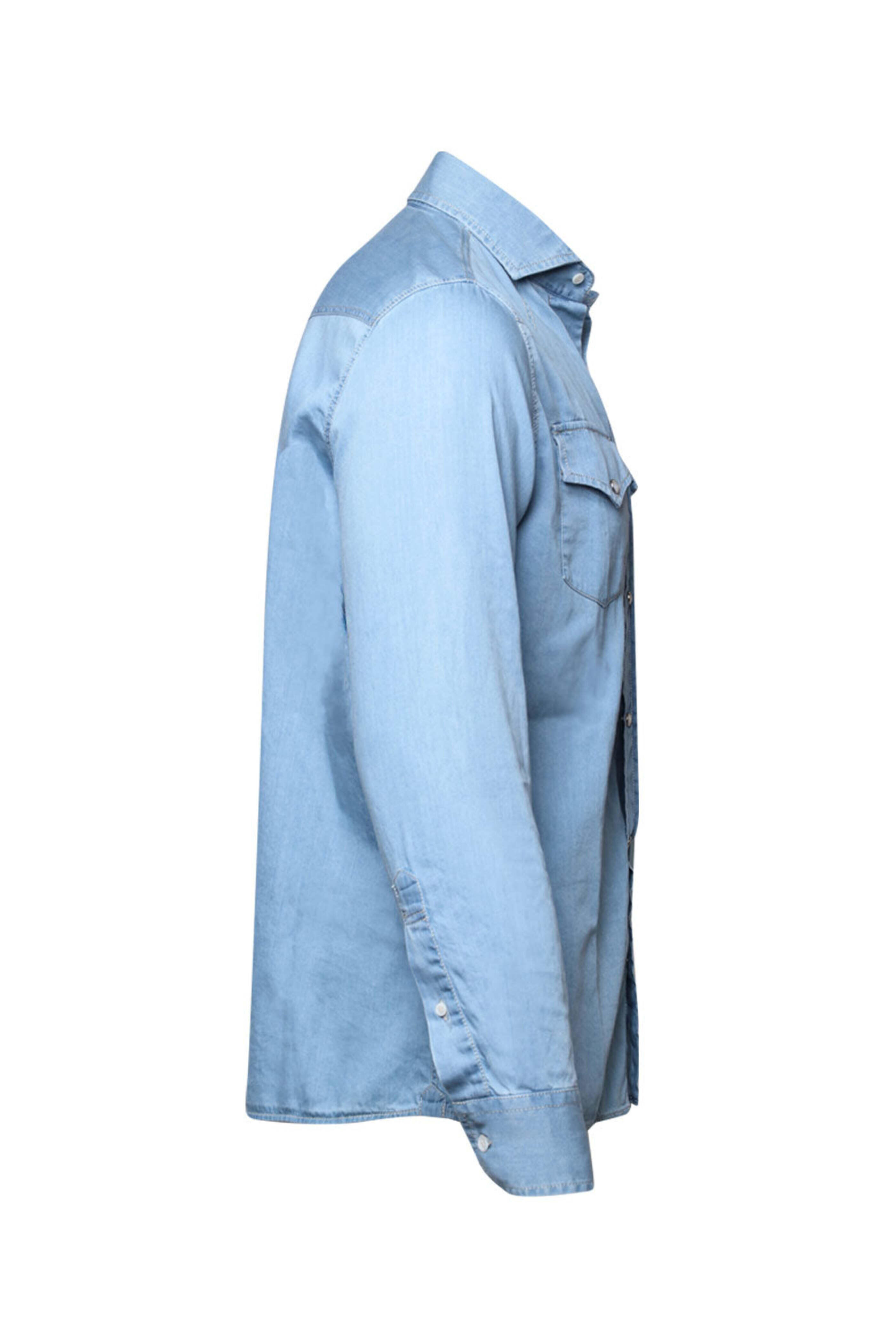 Brunello Cucinelli - Light Wash Denim Sportshirt