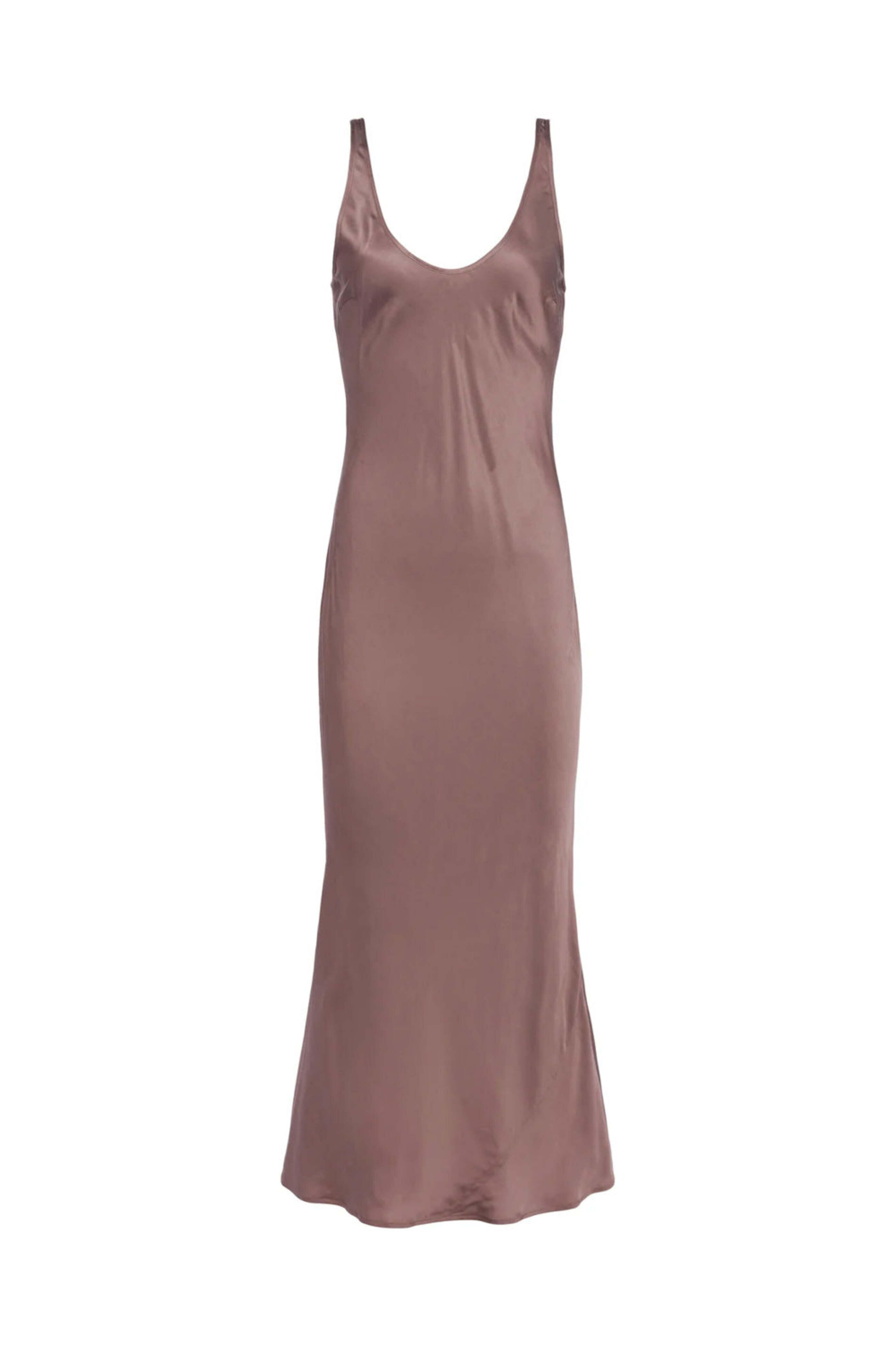 L'Agence - Deep Taupe Akiya Tank Dress