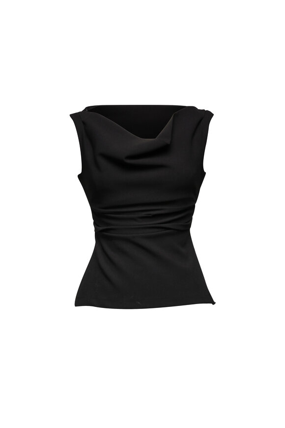 Fendi - Black Embossed FF Crop Top | Mitchell Stores