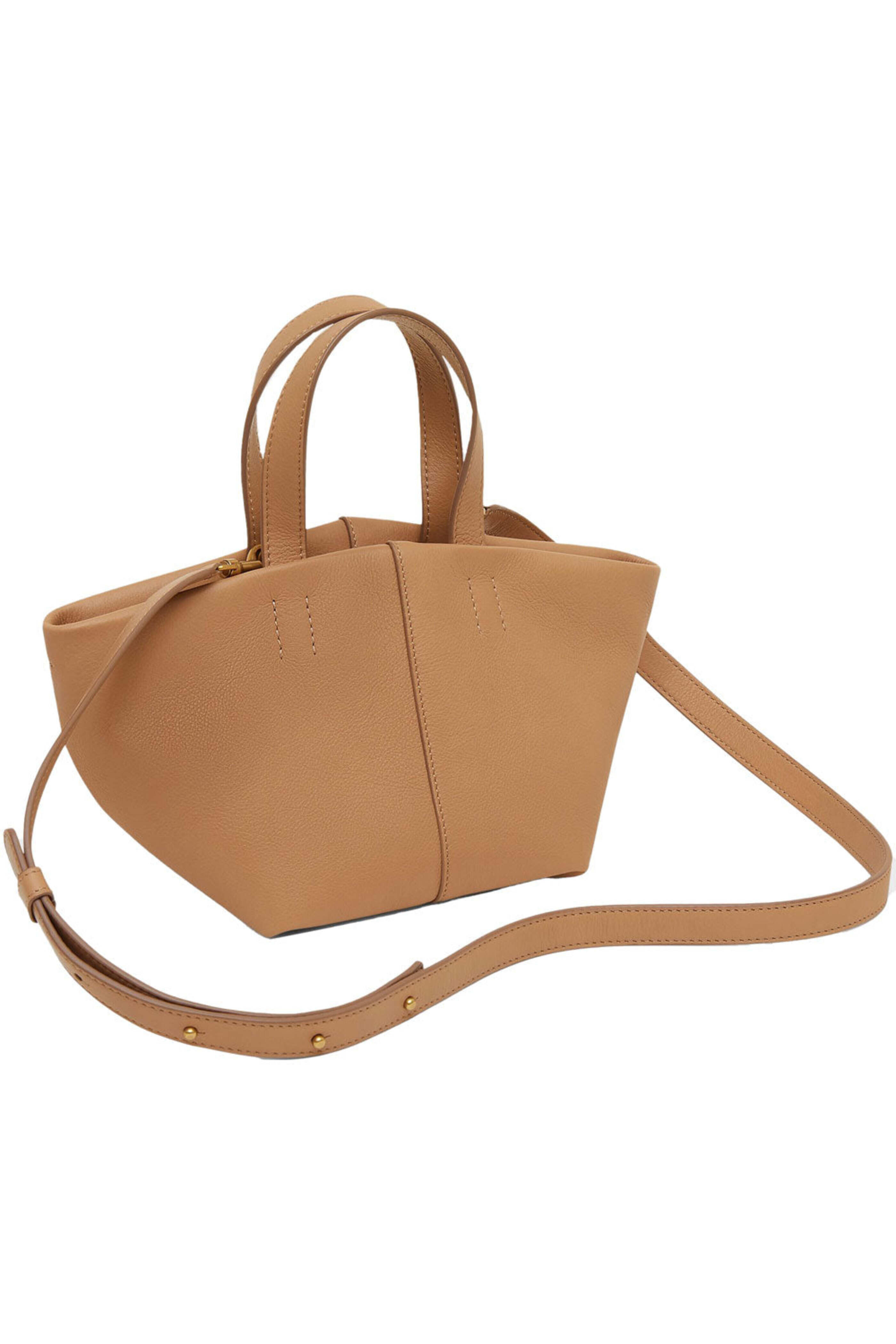 マンサーガブリエル ミニ トゥリパーノ 2way バッグ  tulipano Mansur Gavriel - Mini Tulipano Bag in Nocciola | Mitchell Stores