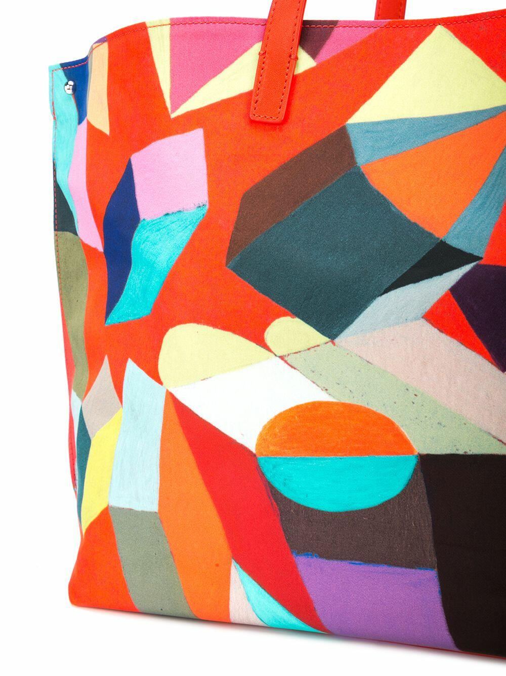Akris - AI Multicolor Leather Medium Shoulder Bag