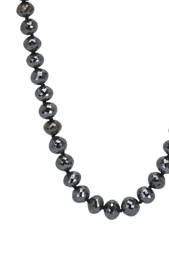 Cairo - 108 ct Black Diamond Necklace