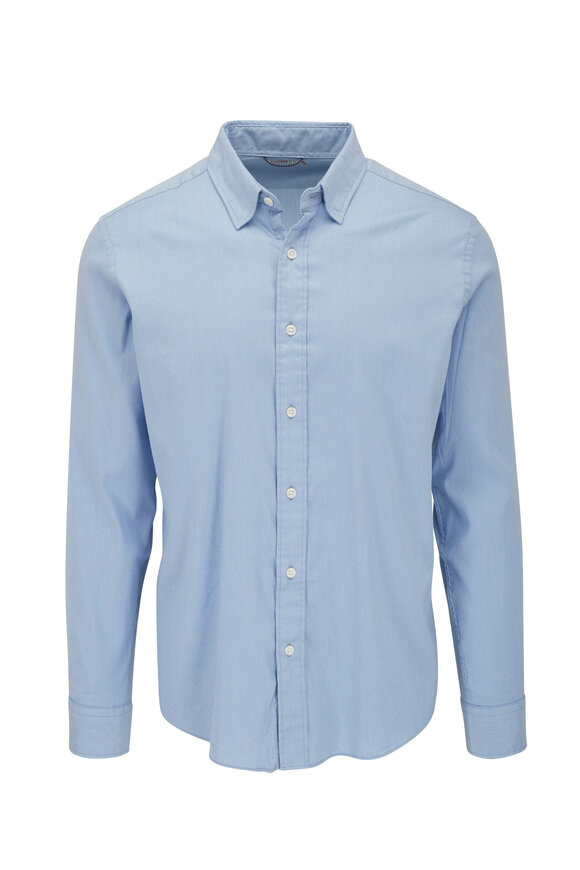 Faherty Brand - Movement™ Atlantic Sky Blue Sport Shirt