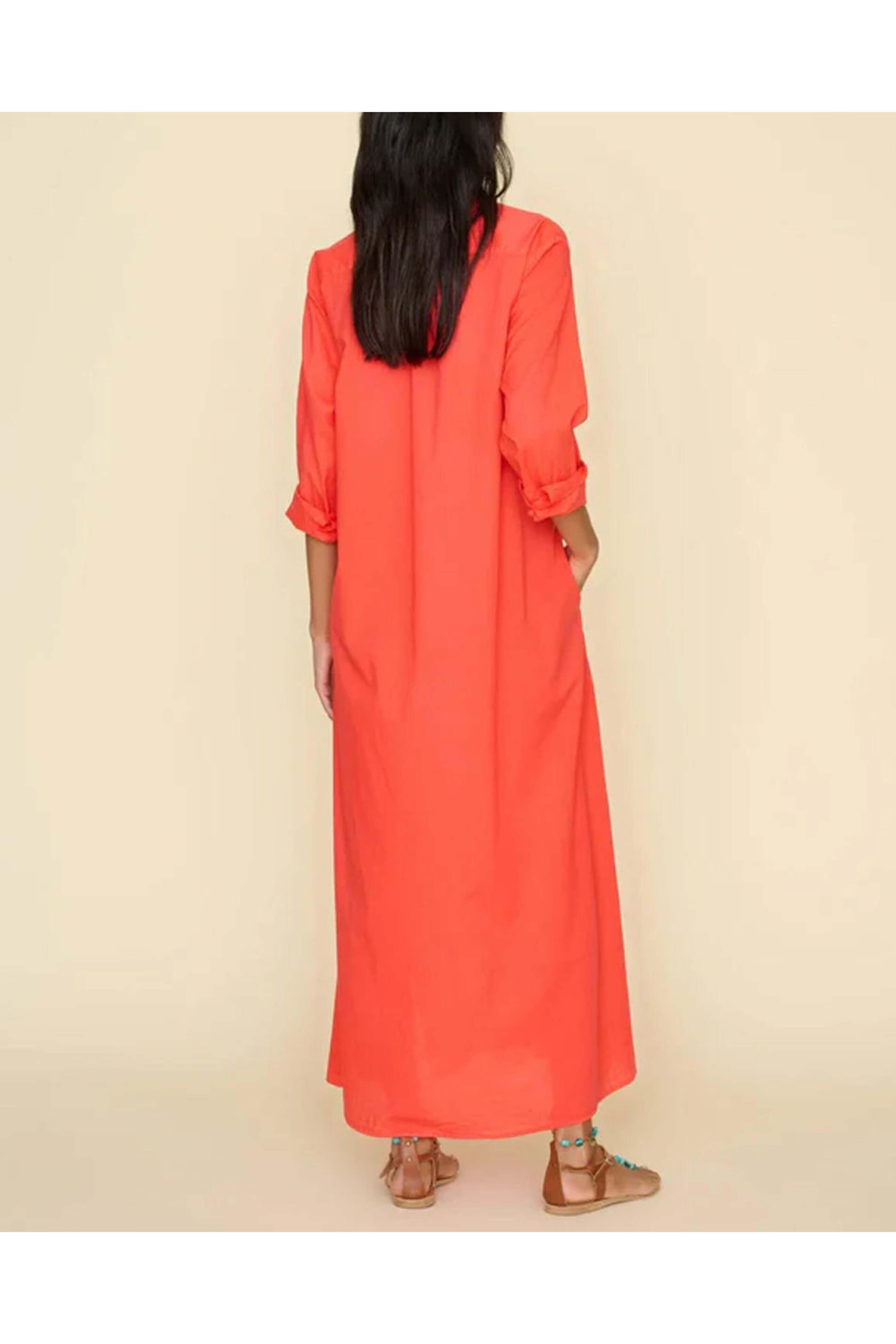 xirena orange dress XiRENA Florence Dress Flash in Red