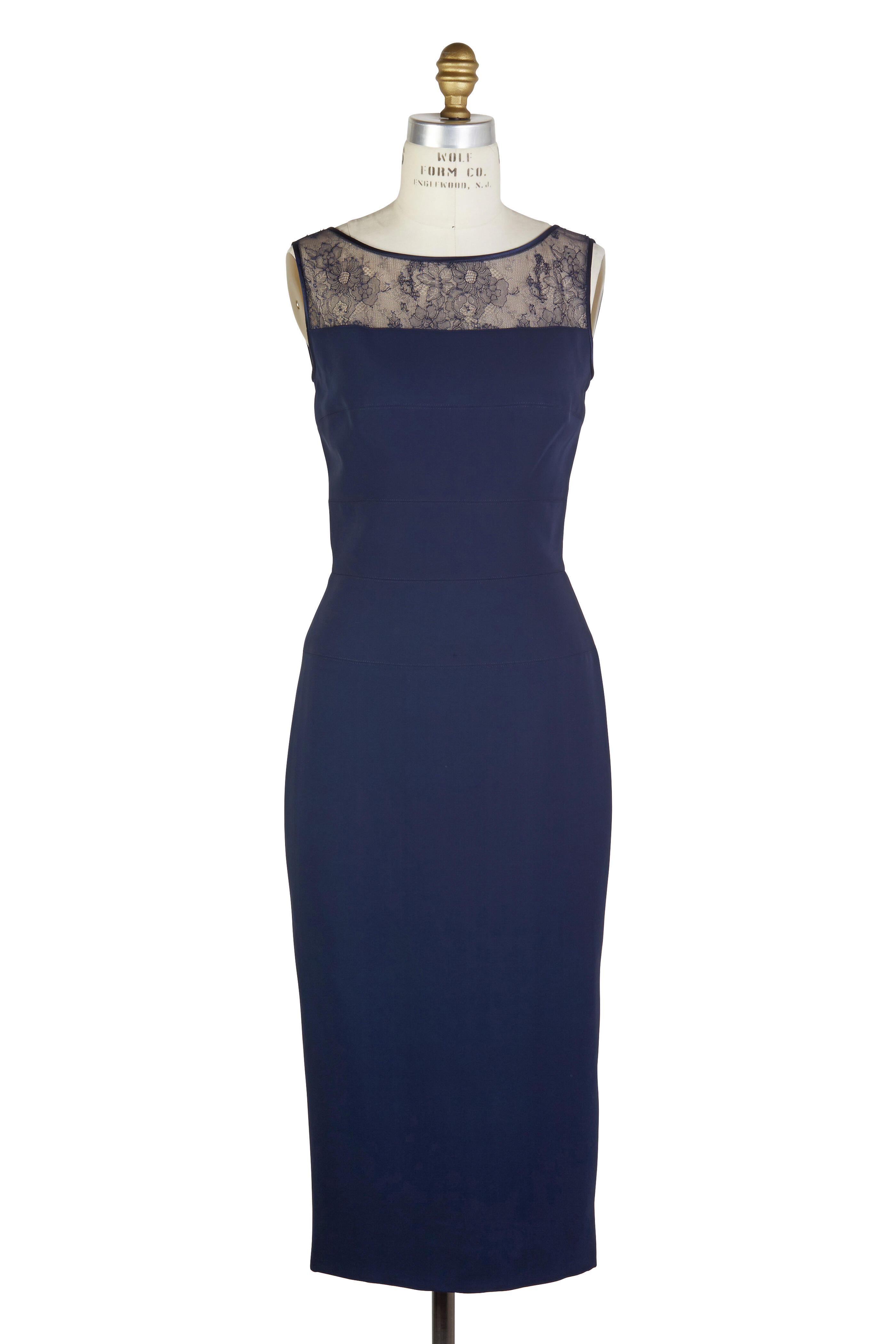 Donald Deal - Navy Blue Lace Dress