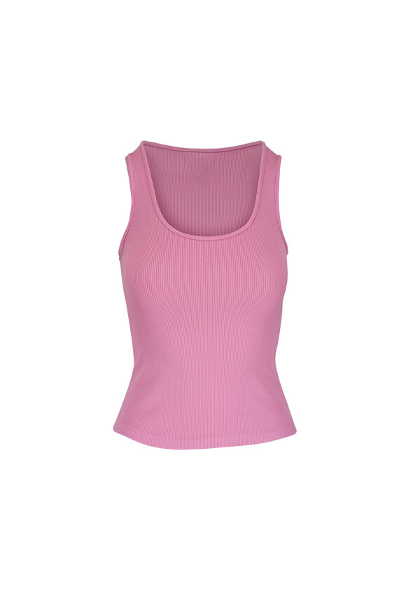 L'Agence Adira Lilac Scoopneck Tank - view 1