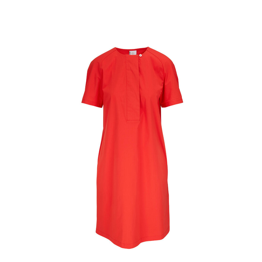 Bogner - Ava Watermelon Stretch Cotton Dress | Mitchell Stores