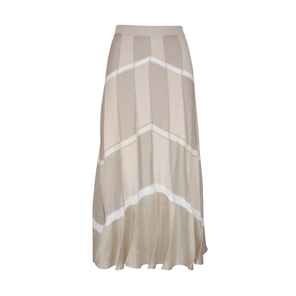 スカート VETEMENTS 'Iconic Lurex Monogram' skirt Vetements 'iconic lurex monogram' skirt available on julian