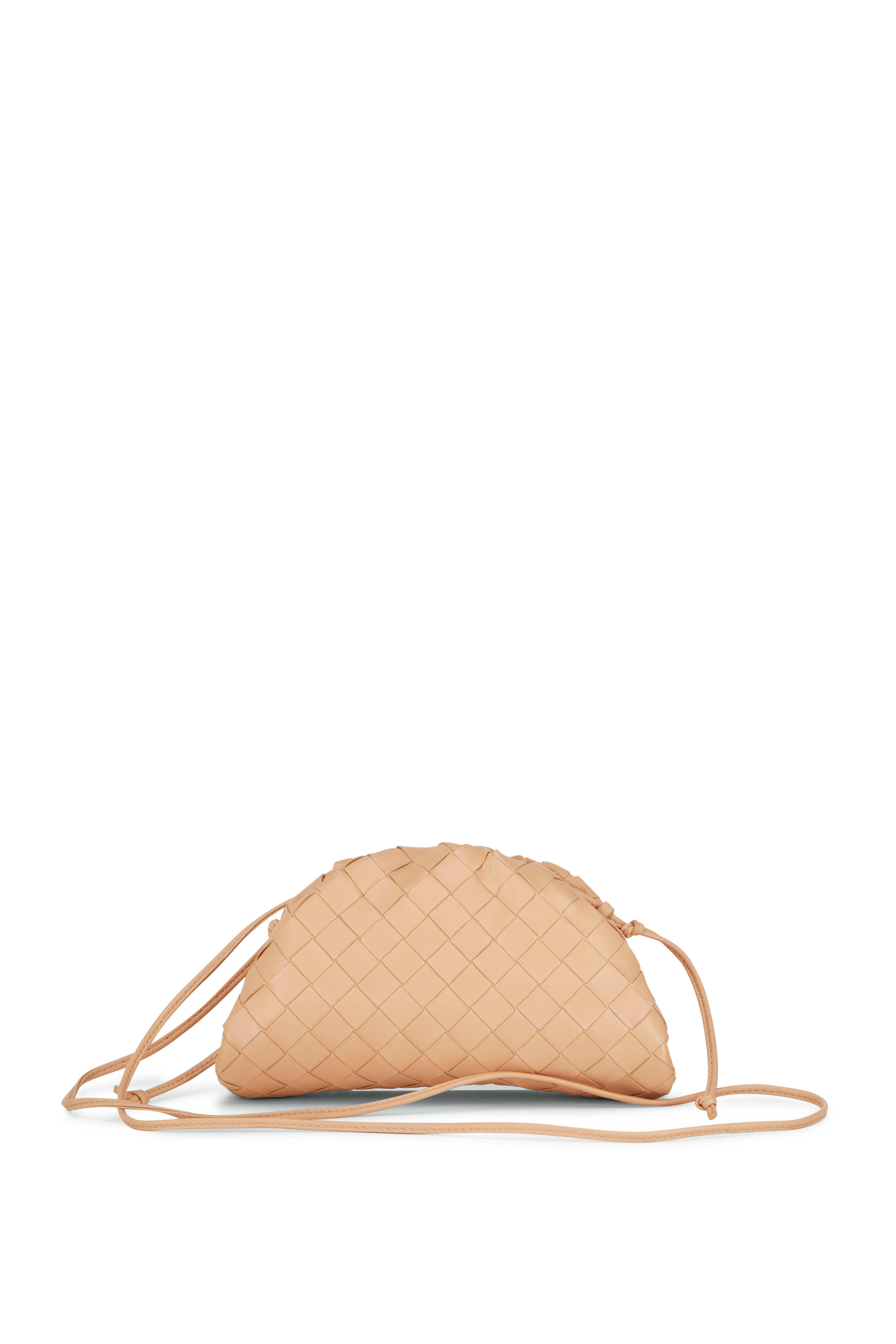 Bottega Veneta Mini Almond Pouch Crossbody Bag