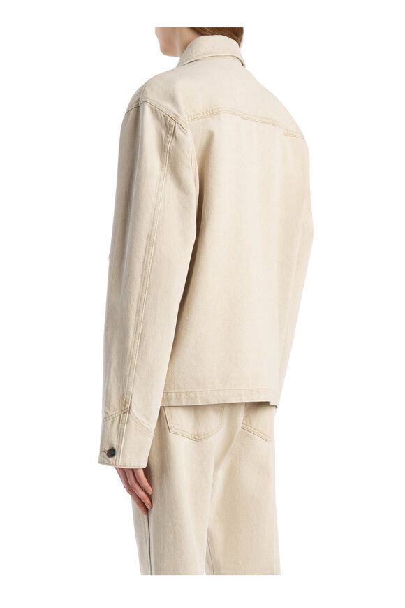 Khaite Wyatt Dumas Rigid Denim Jacket - view 3