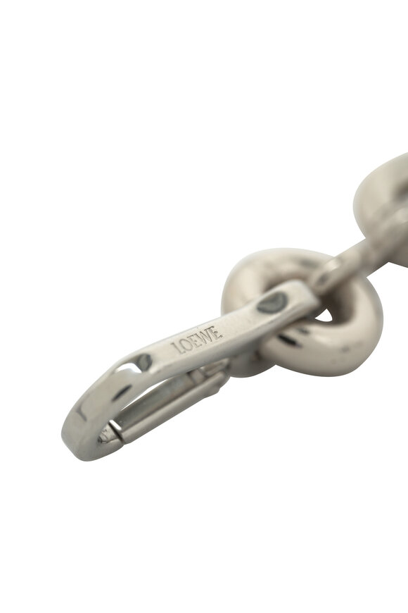 Loewe Silver Tone Donut Chain Strap - view 3