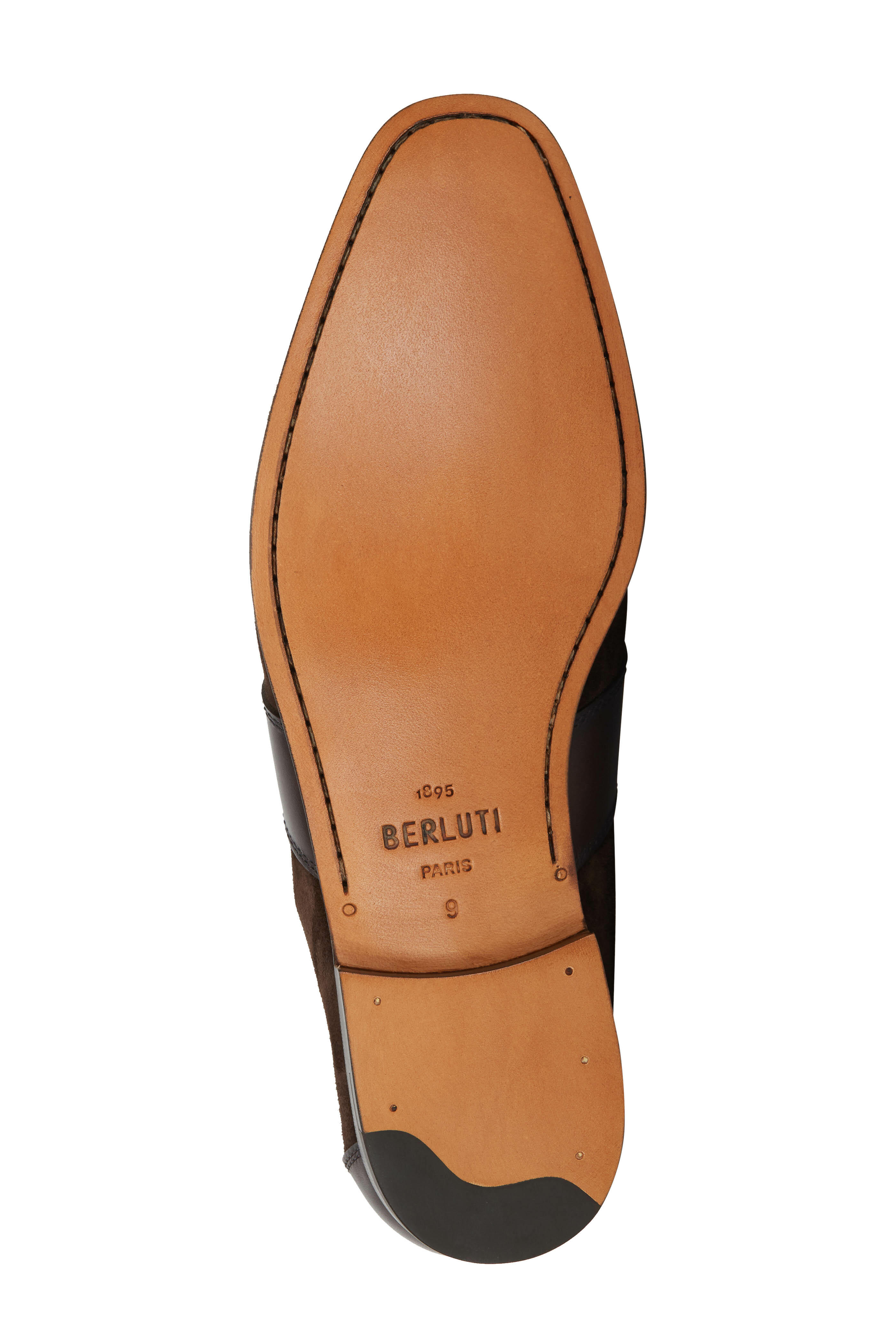 Berluti - Lorenzo TDM Suede Leather Loafer | Mitchell Stores