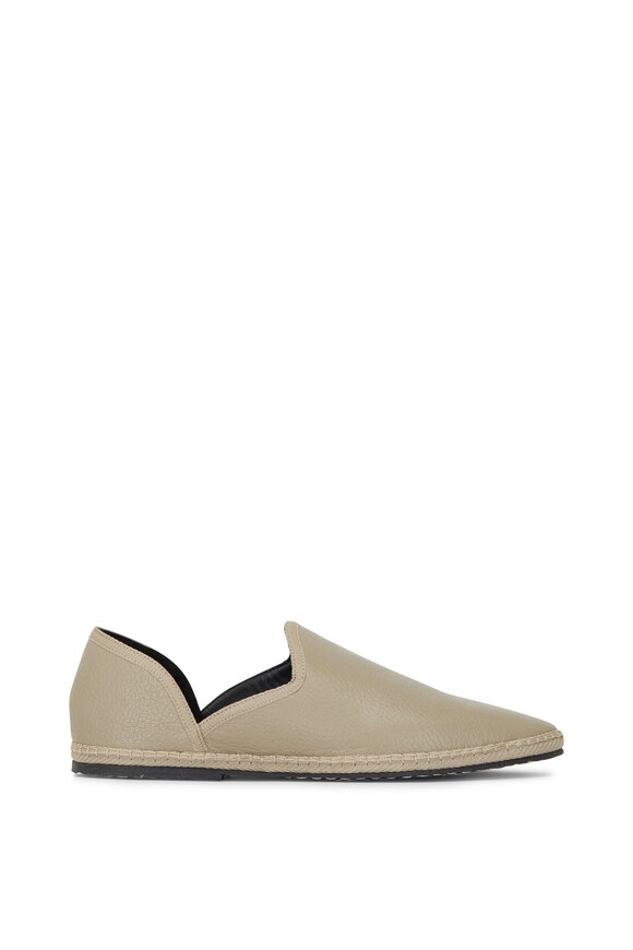 The Row - Friulane Nuage Off White Leather Loafer