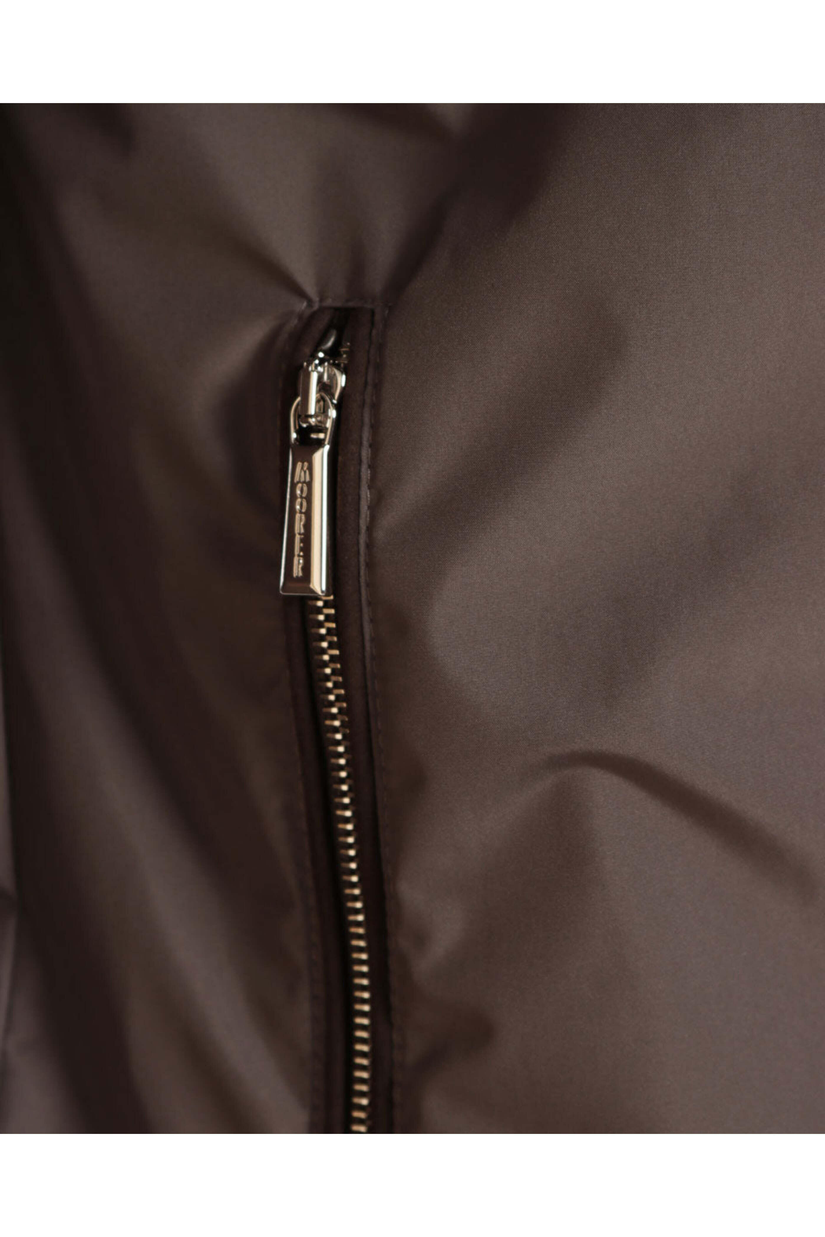 Moorer - Mink Evan Convertible Hooded Zip Jacket