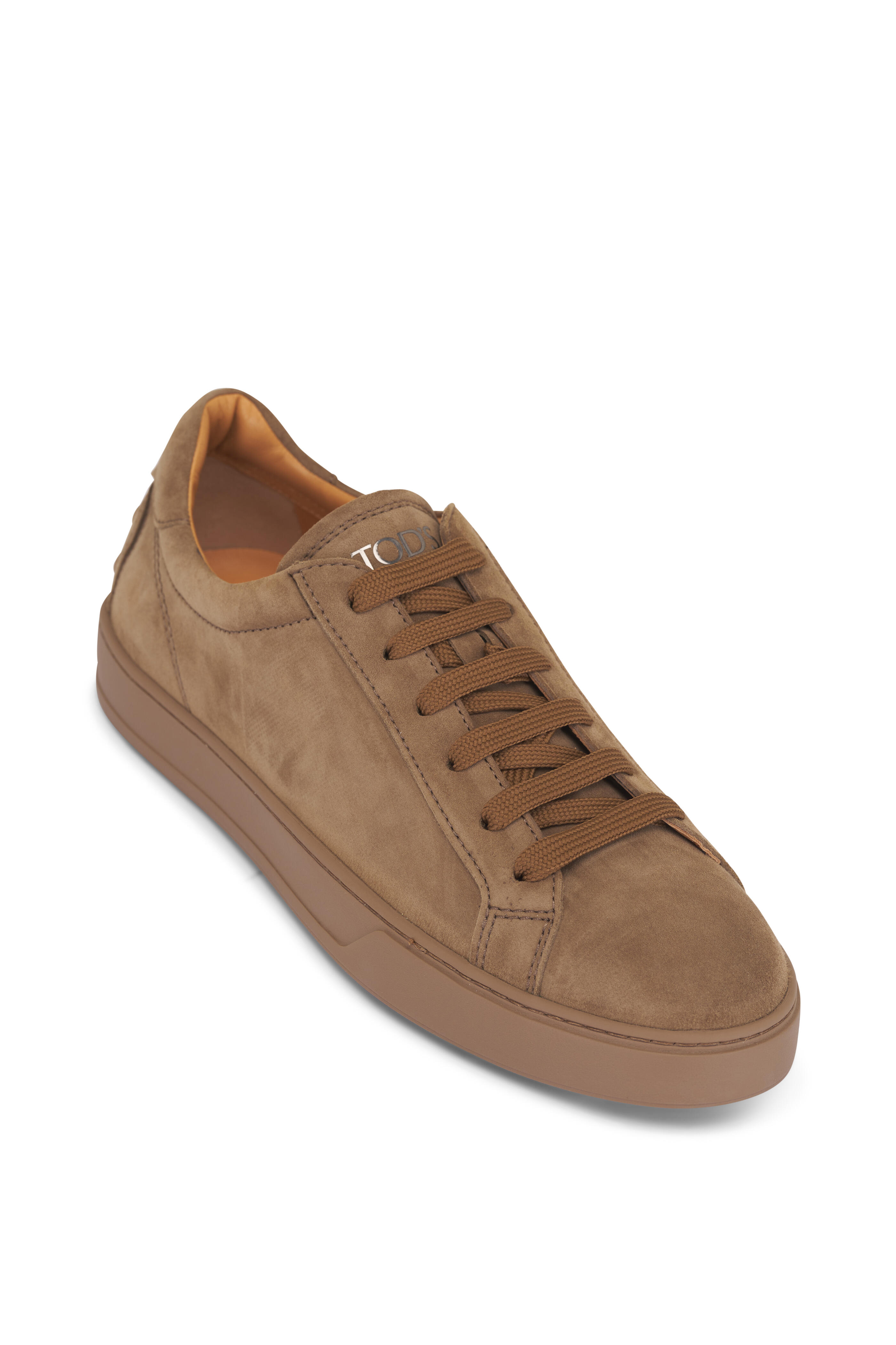 スニーカー Tod's Leather-Trim Suede Sneakers TOD'S Leather-Trimmed Suede Sneakers for Men | MR PORTER