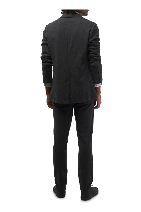 Faherty Brand - Inlet Knit Charcoal Gray Blazer