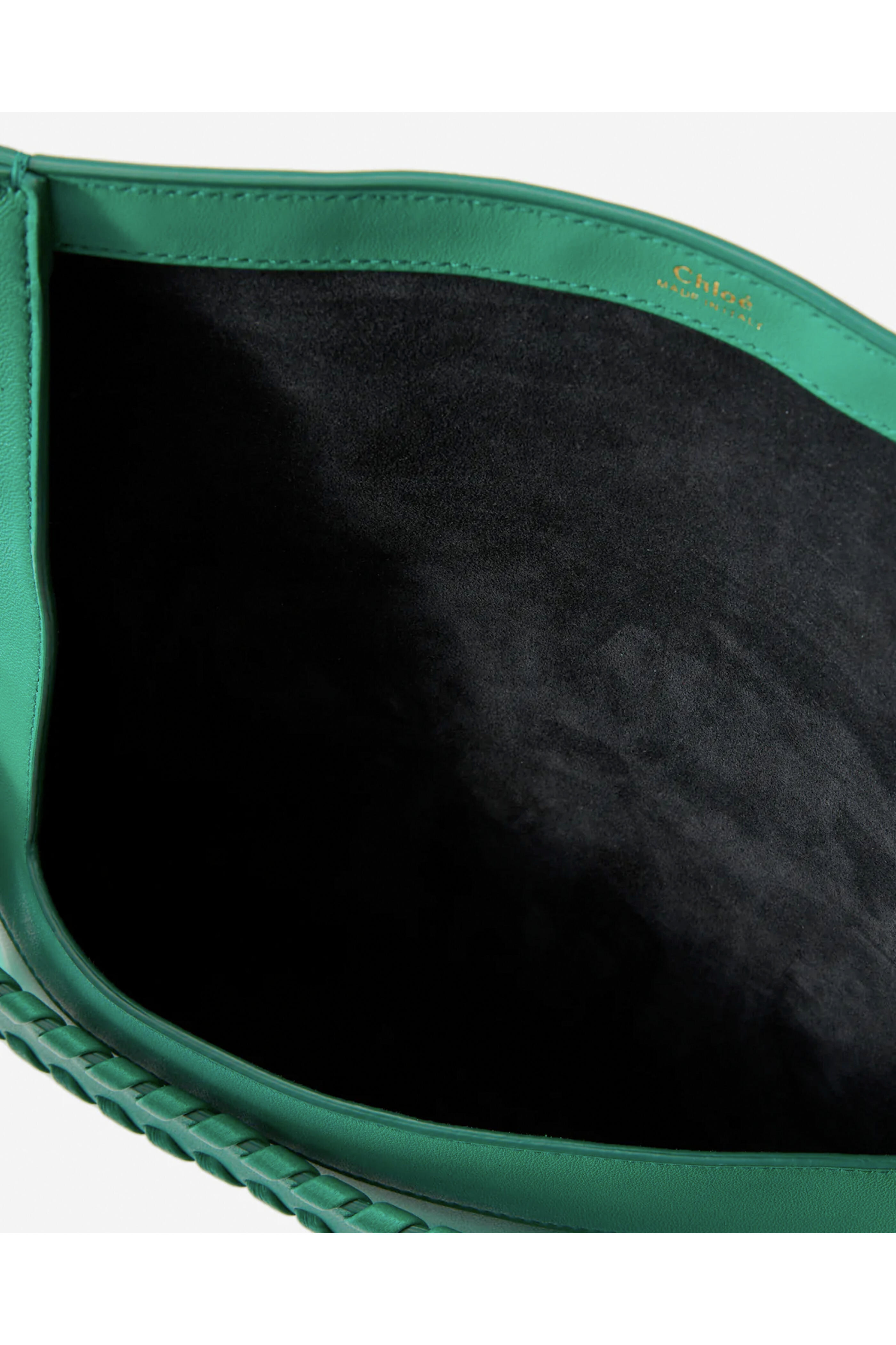 Chloé - Mony Fold Over Clutch in Pop Green