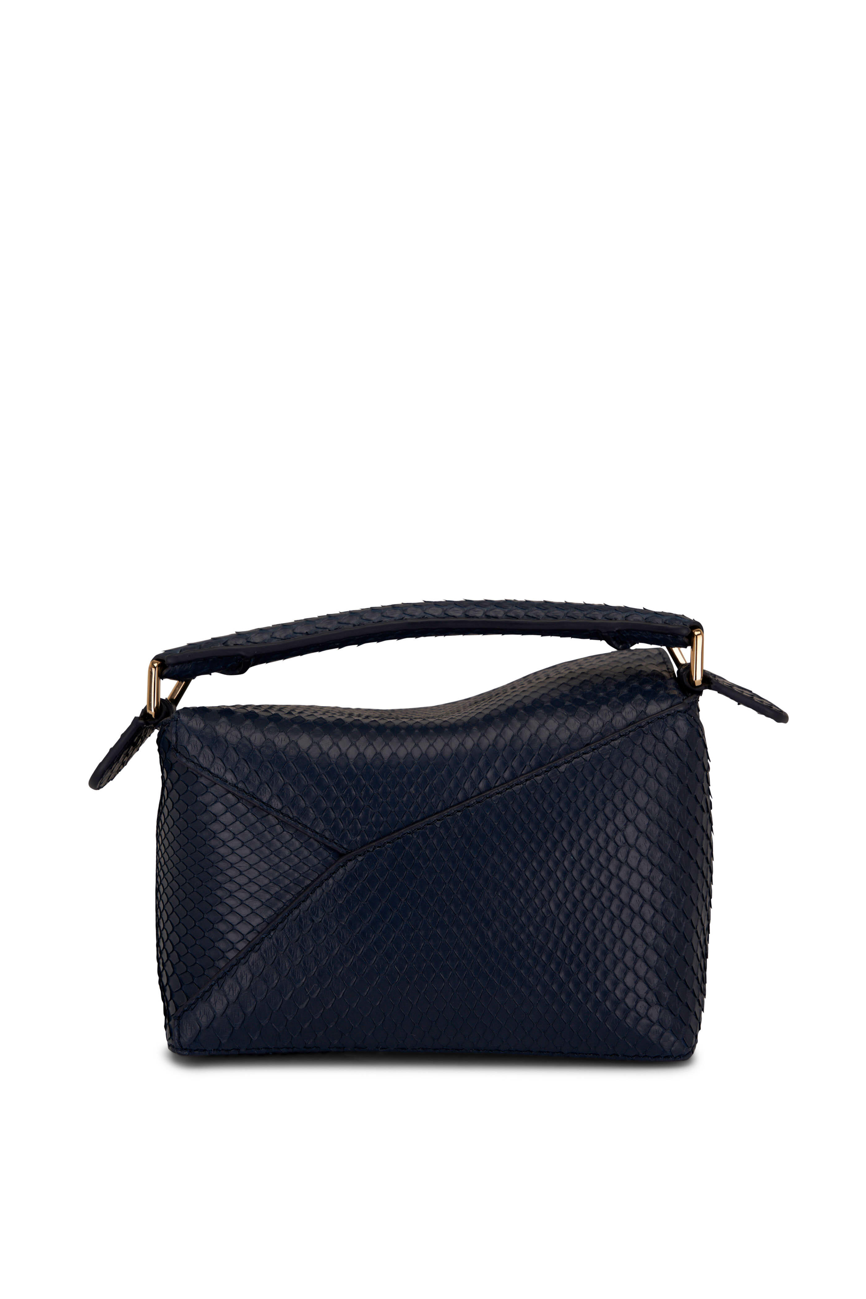 Loewe - Puzzle Edge Deep Navy Mini Bag | Mitchell Stores