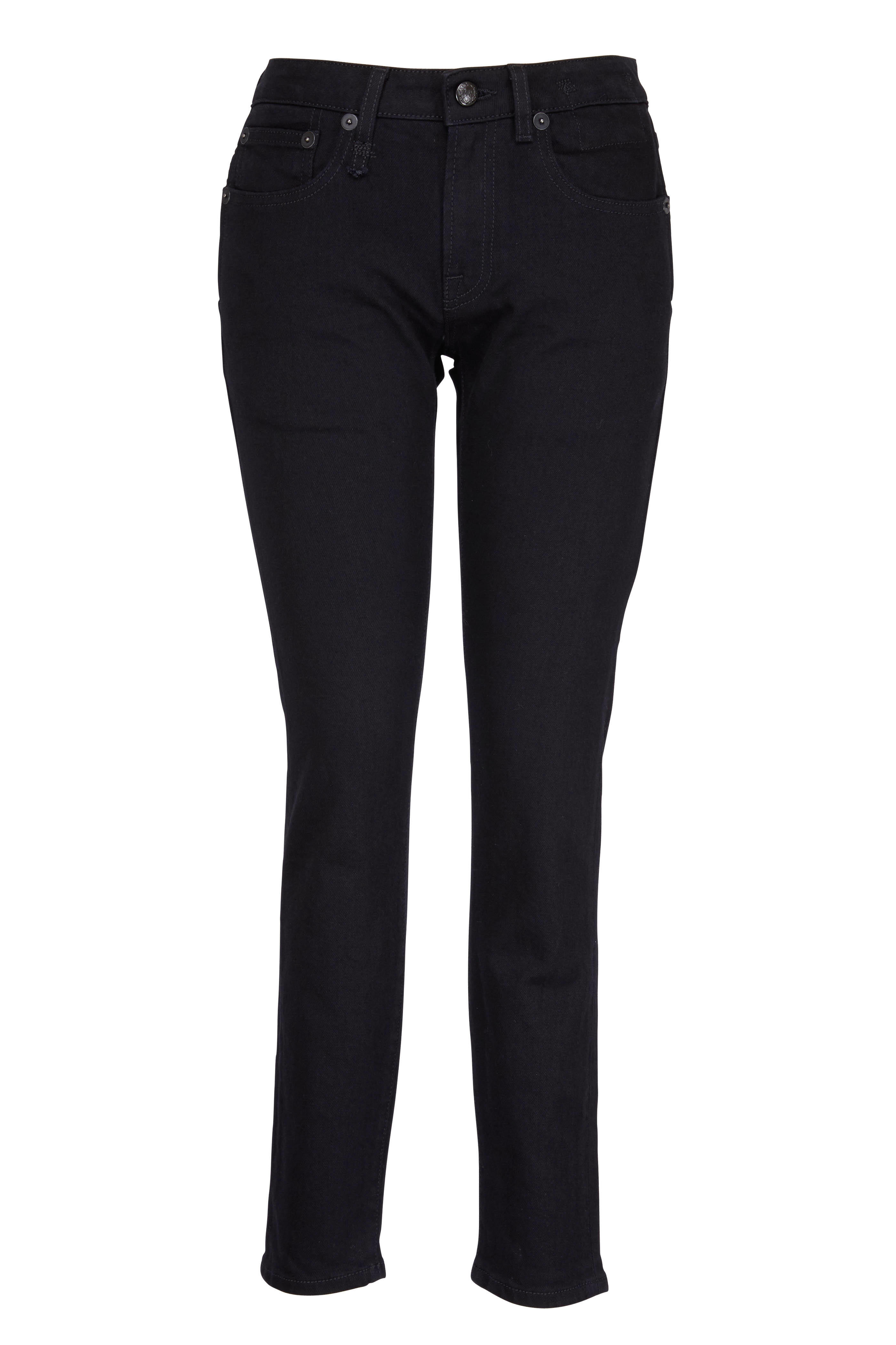 R13 Black Skinny Double Pocket Jean Mitchell Stores