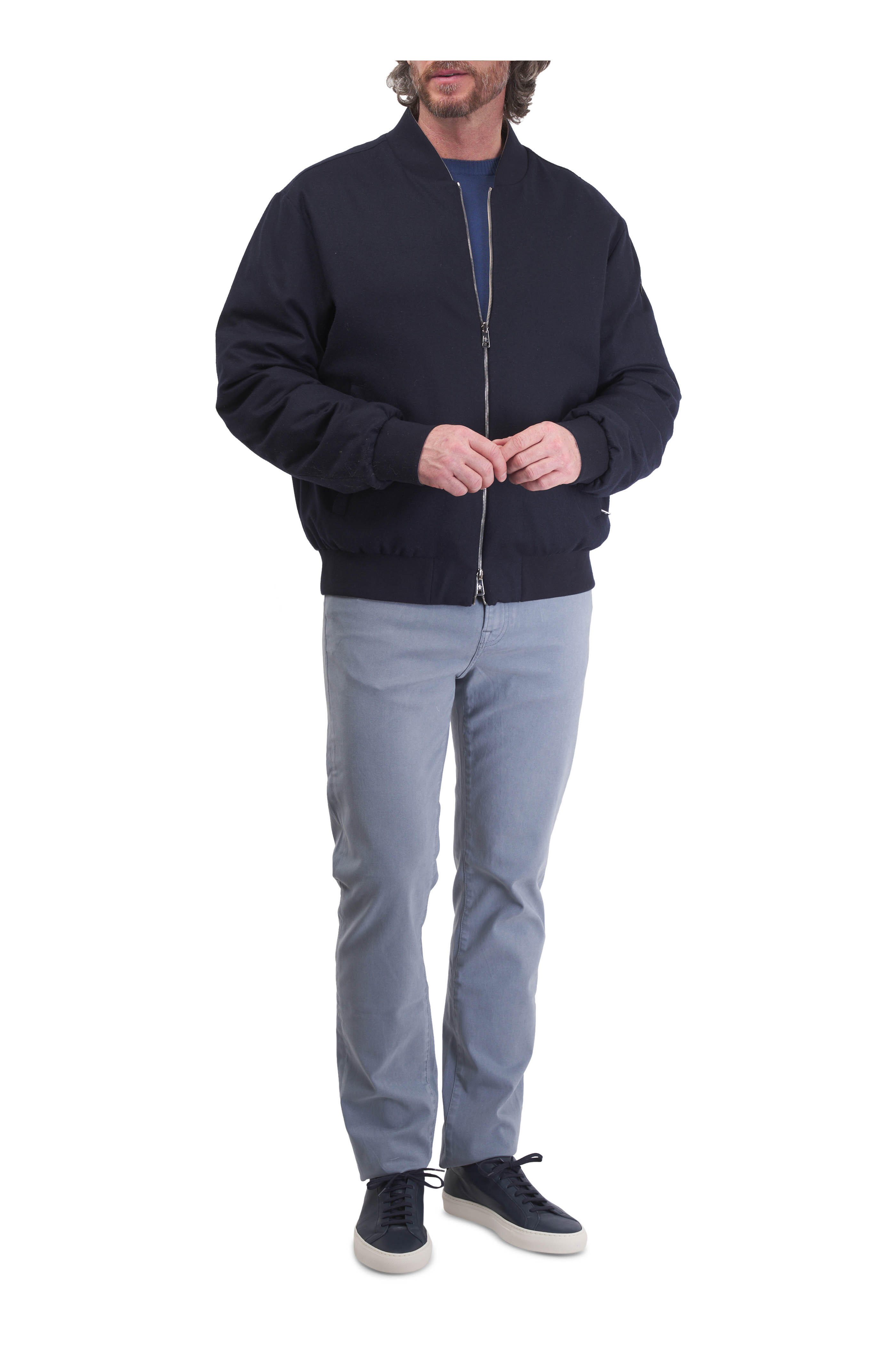 Frame - L'Homme Blue Slim Fit Pant