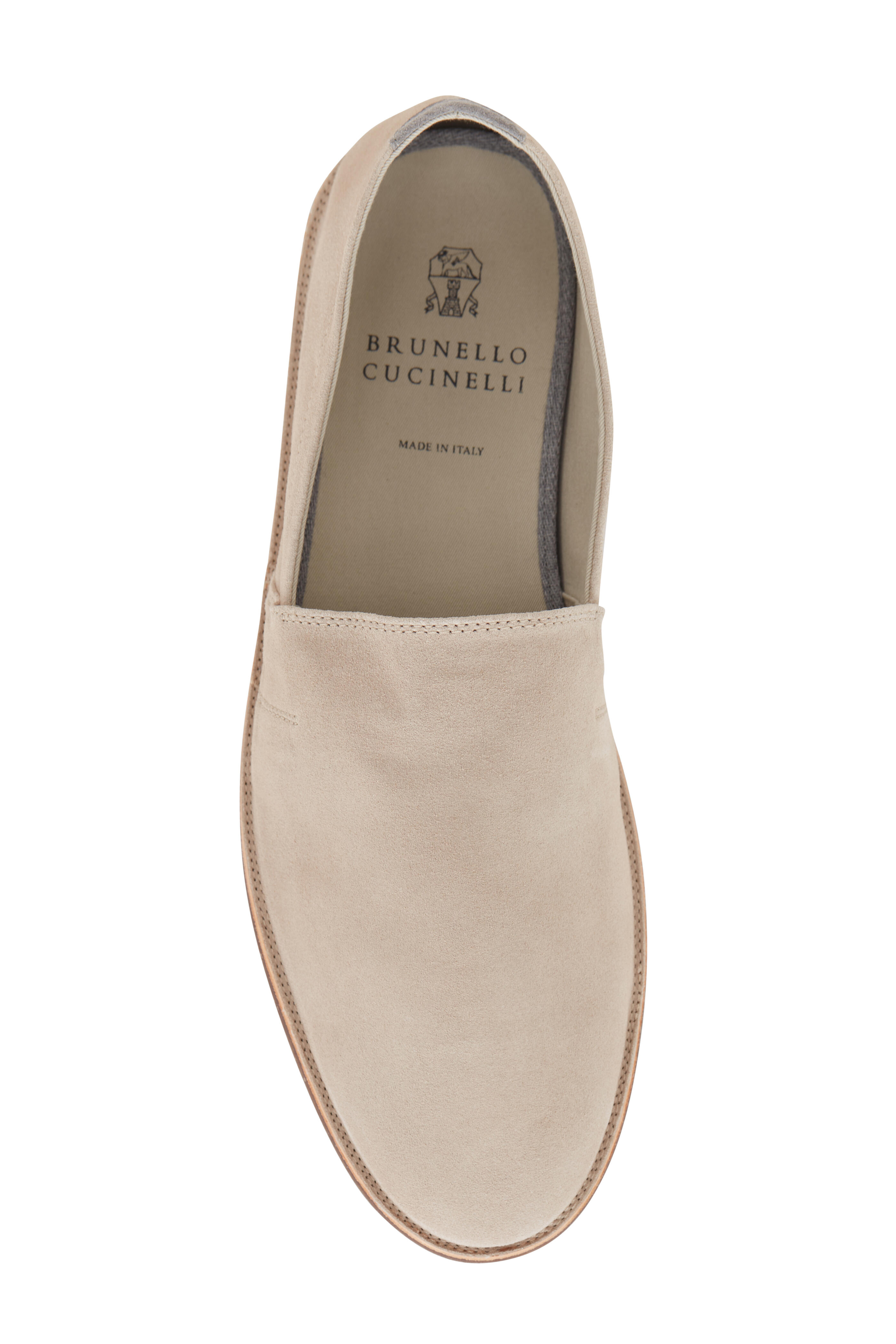 Brunello Cucinelli - Sand Suede Espadrille