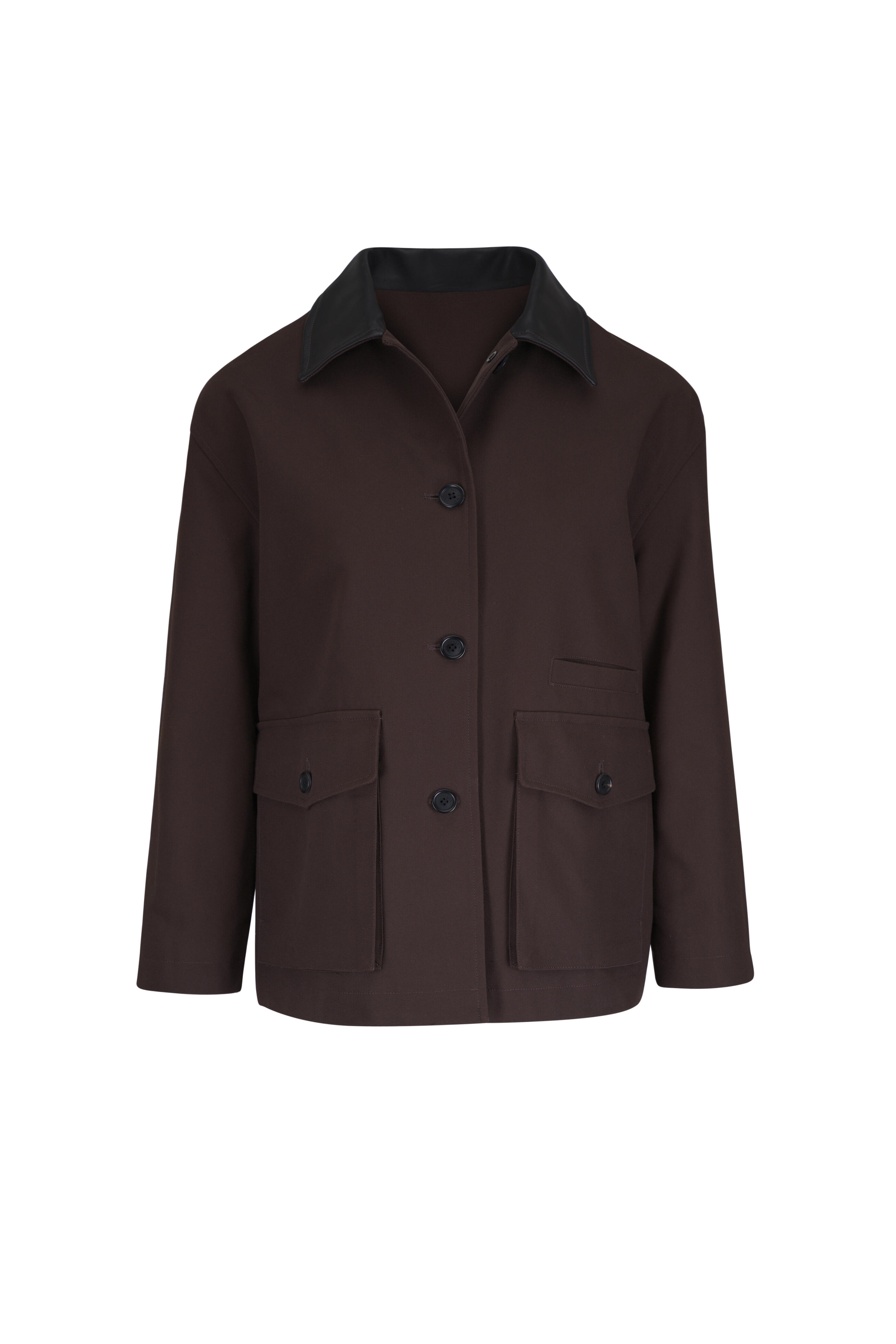 Nili Lotan - Temperance Brown Cotton Parka