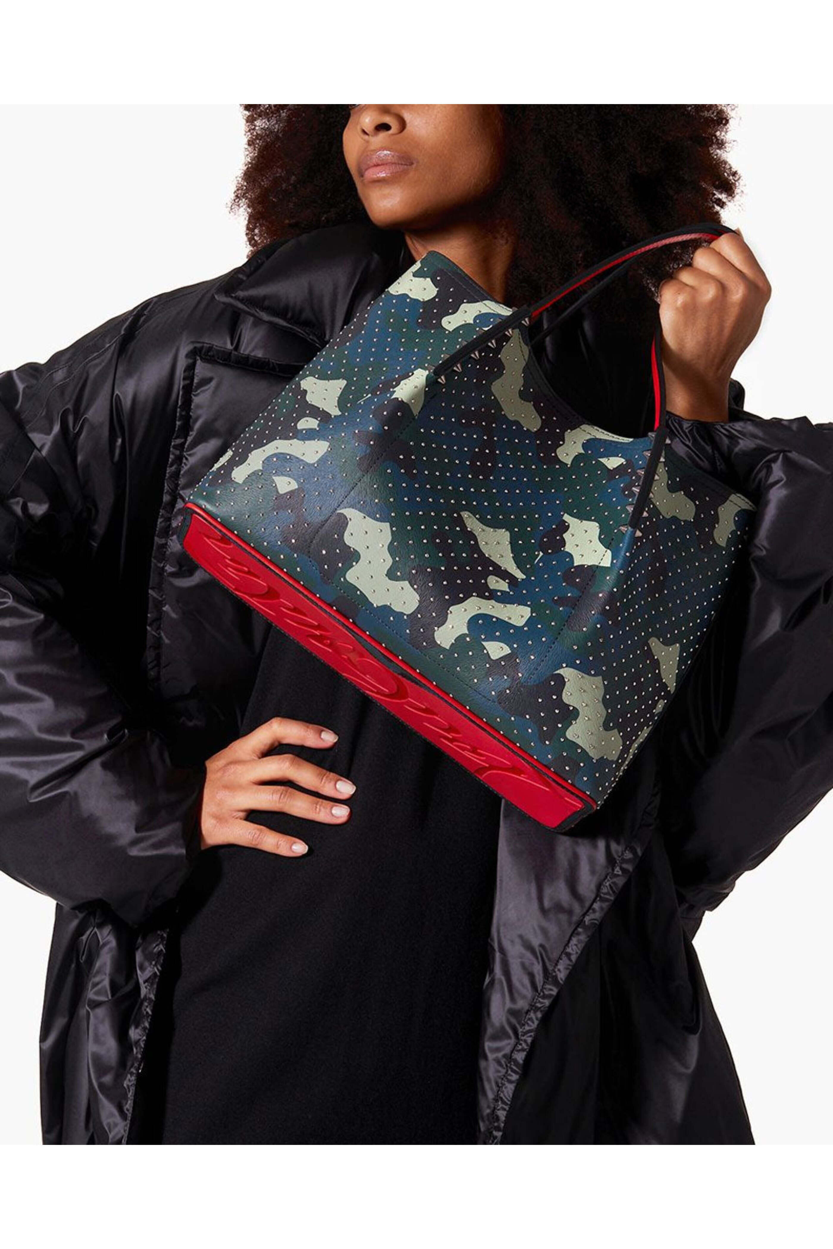 Christian Louboutin - Small Cabarock Tote in Camo