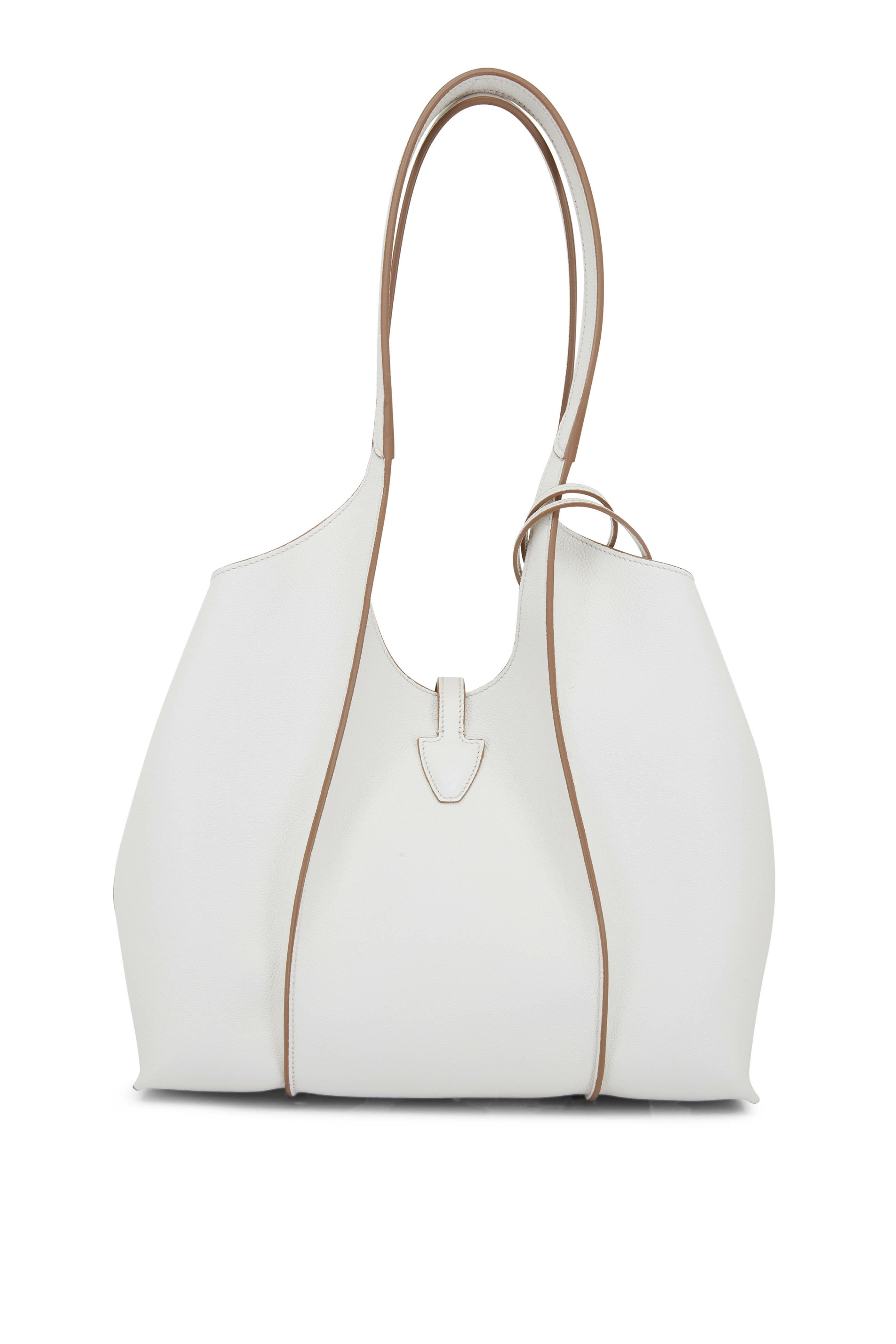 Tod's - Timeless Shopping Bag White Leather Tote