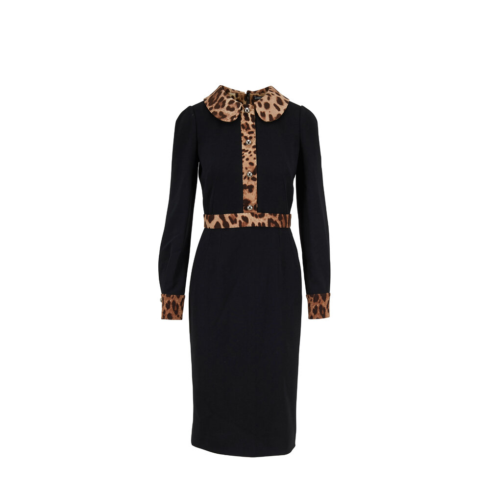 Dolce and gabbana animal print dress best sale