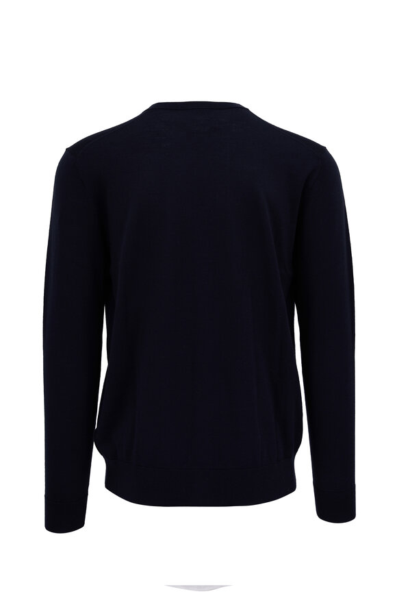 Paul Smith - Blue Merino Wool Cardigan