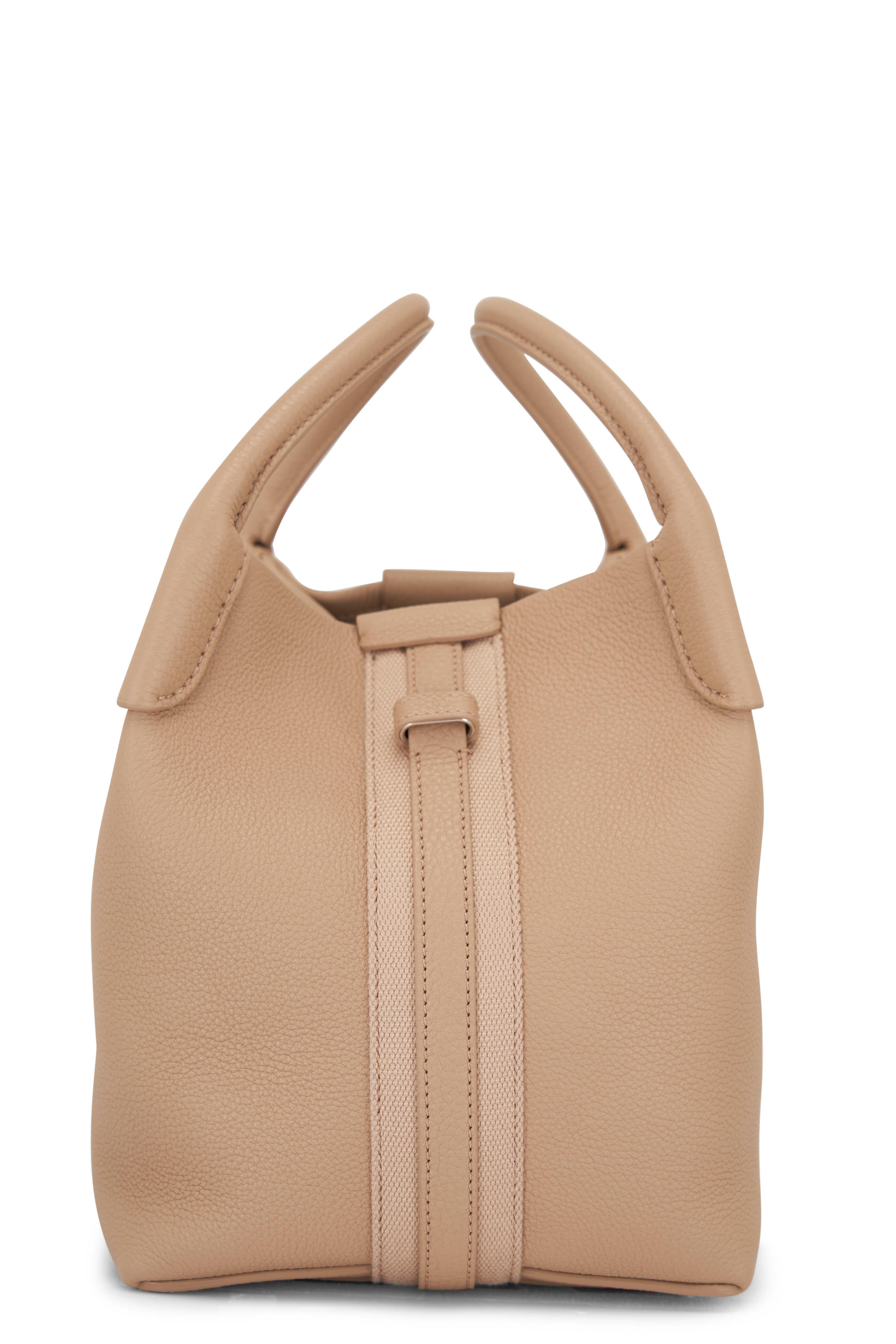 【関税&送料込】Loro Piana Small Bale Bag Small Bale bag Smooth Calfskin Mole/Sun Gold | Loro Piana US