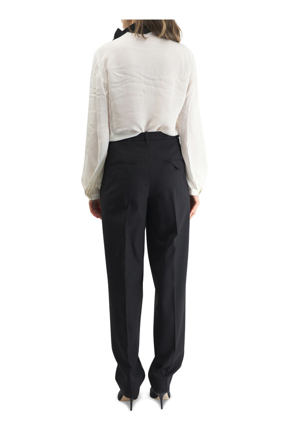 Dorothee Schumacher - Luxury Elegance Black Cotton Pant