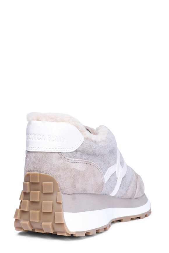 Veronica Beard Valentina Stone Shearling Sneaker - view 3