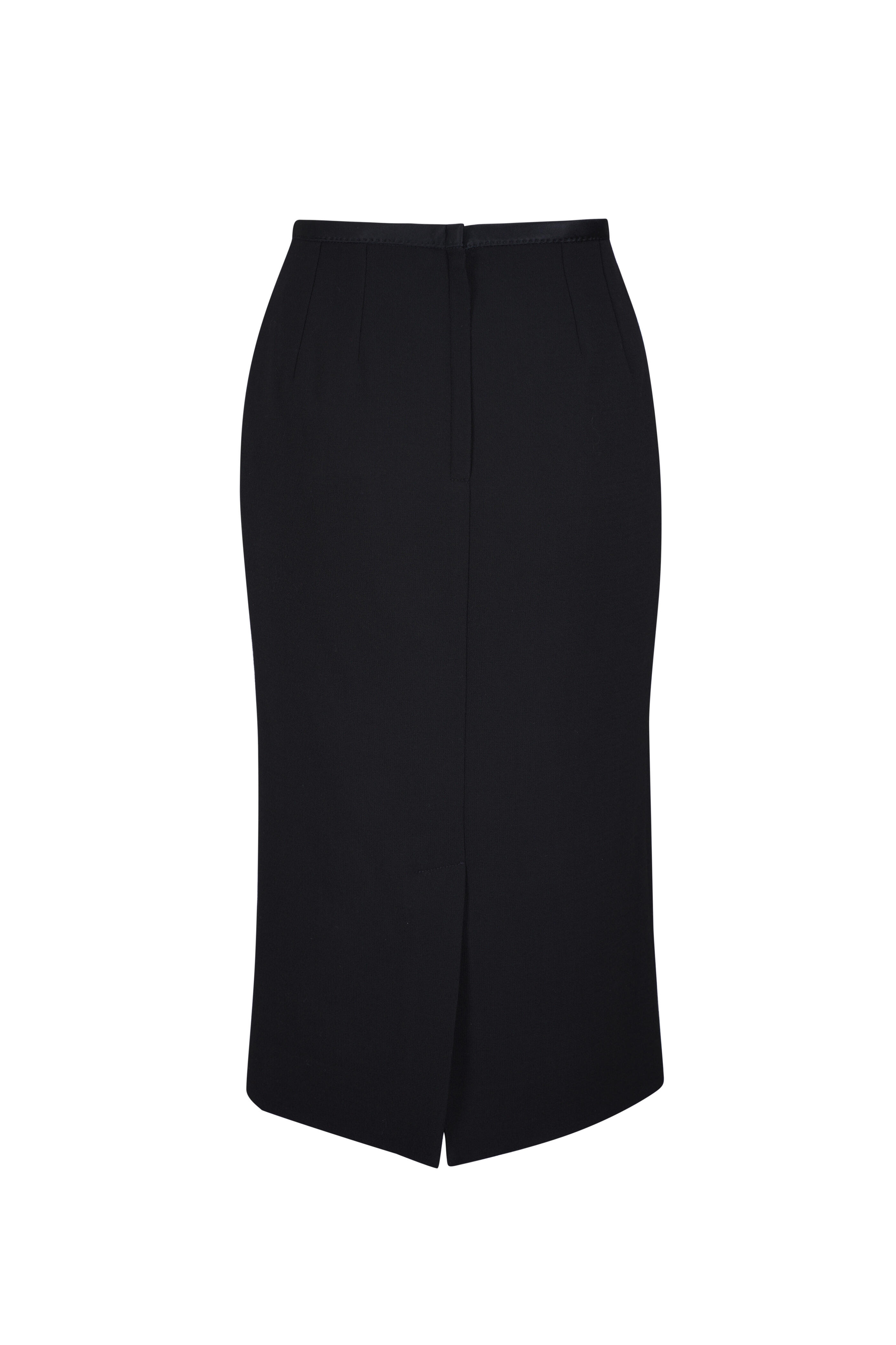 スカート DOLCE & GABBANA BLACK SKIRT Dolce & Gabbana - Black Stretch Pencil Skirt | Mitchell Stores