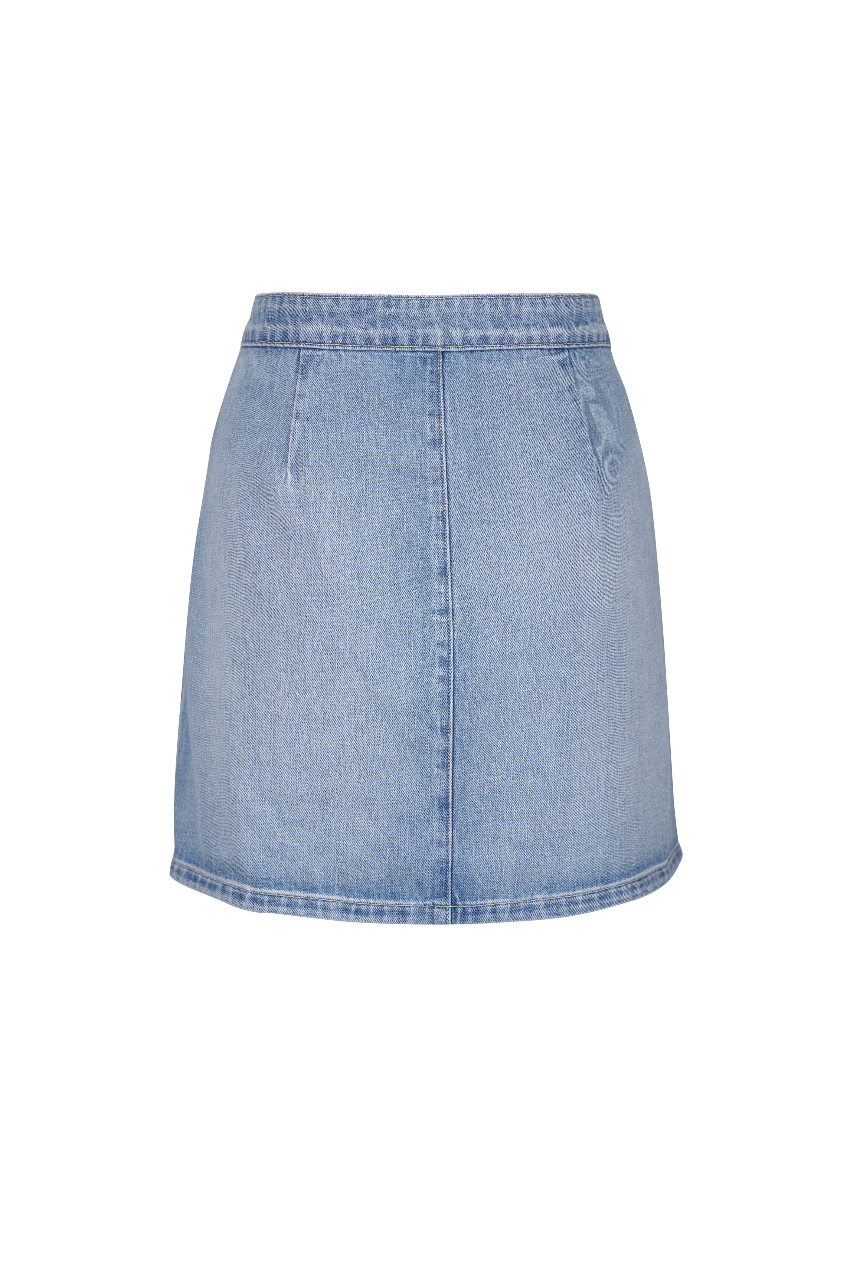 L'Agence - Kris Fontana Denim Mini Skirt