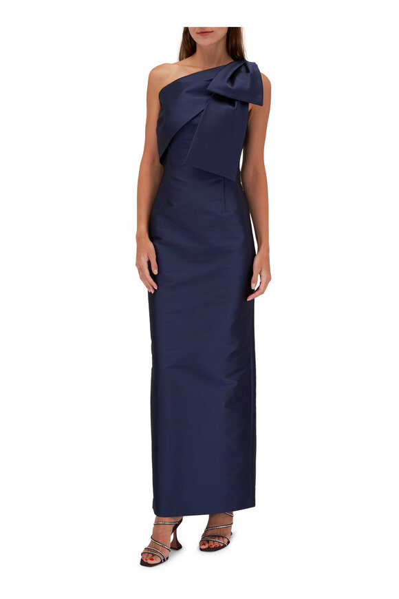 Sachin + Babi - Bonnie Night Sky One Shoulder Gown