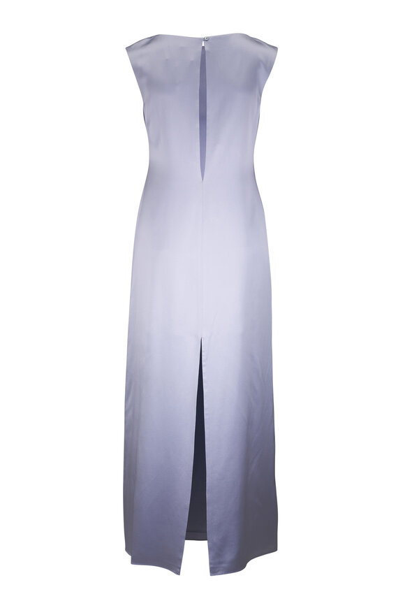 TWP - Simple Twist of Fate Halogen Blue Silk Dress
