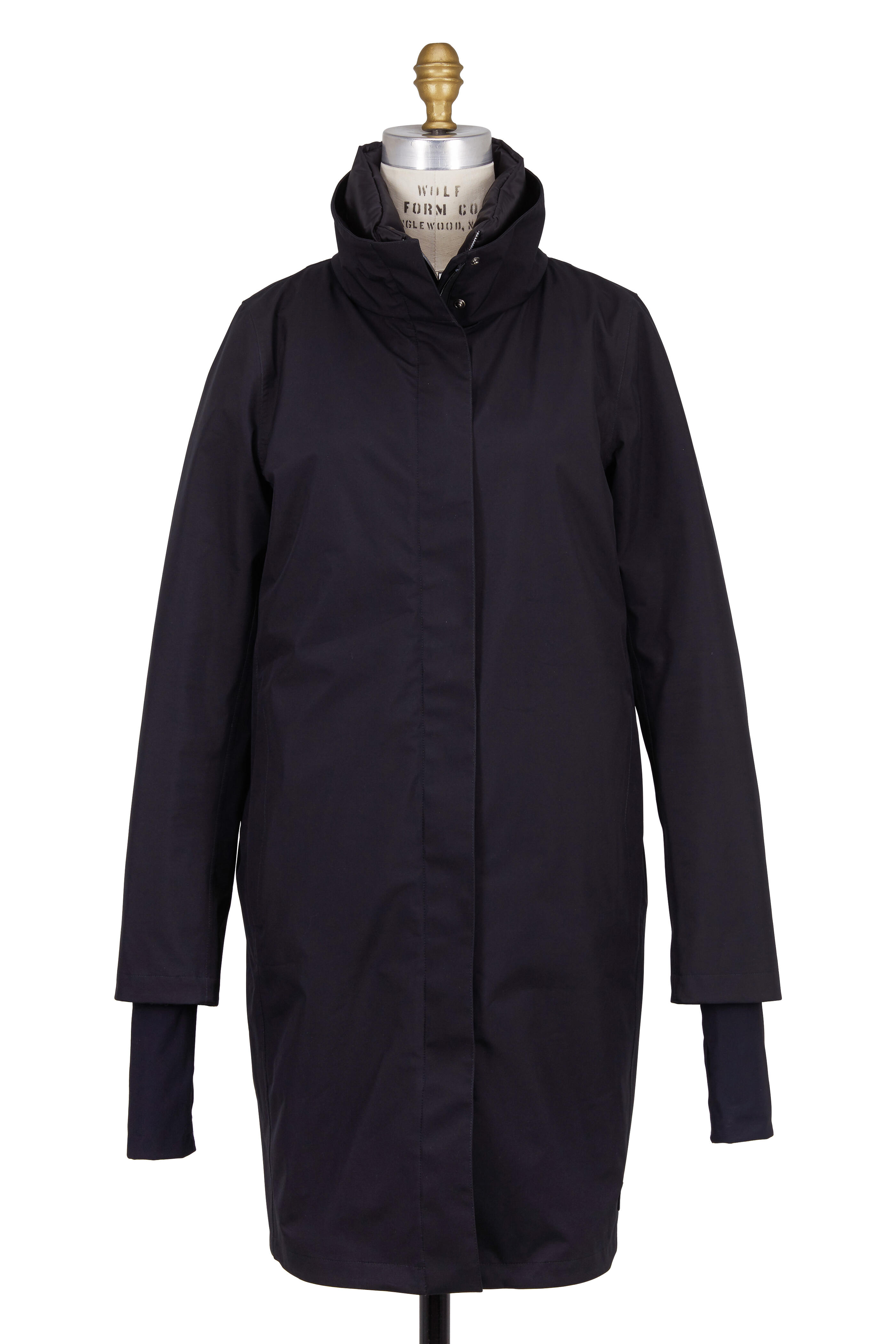 Herno - Black Waterproof Gortex 3-in-1 Coat With Hat