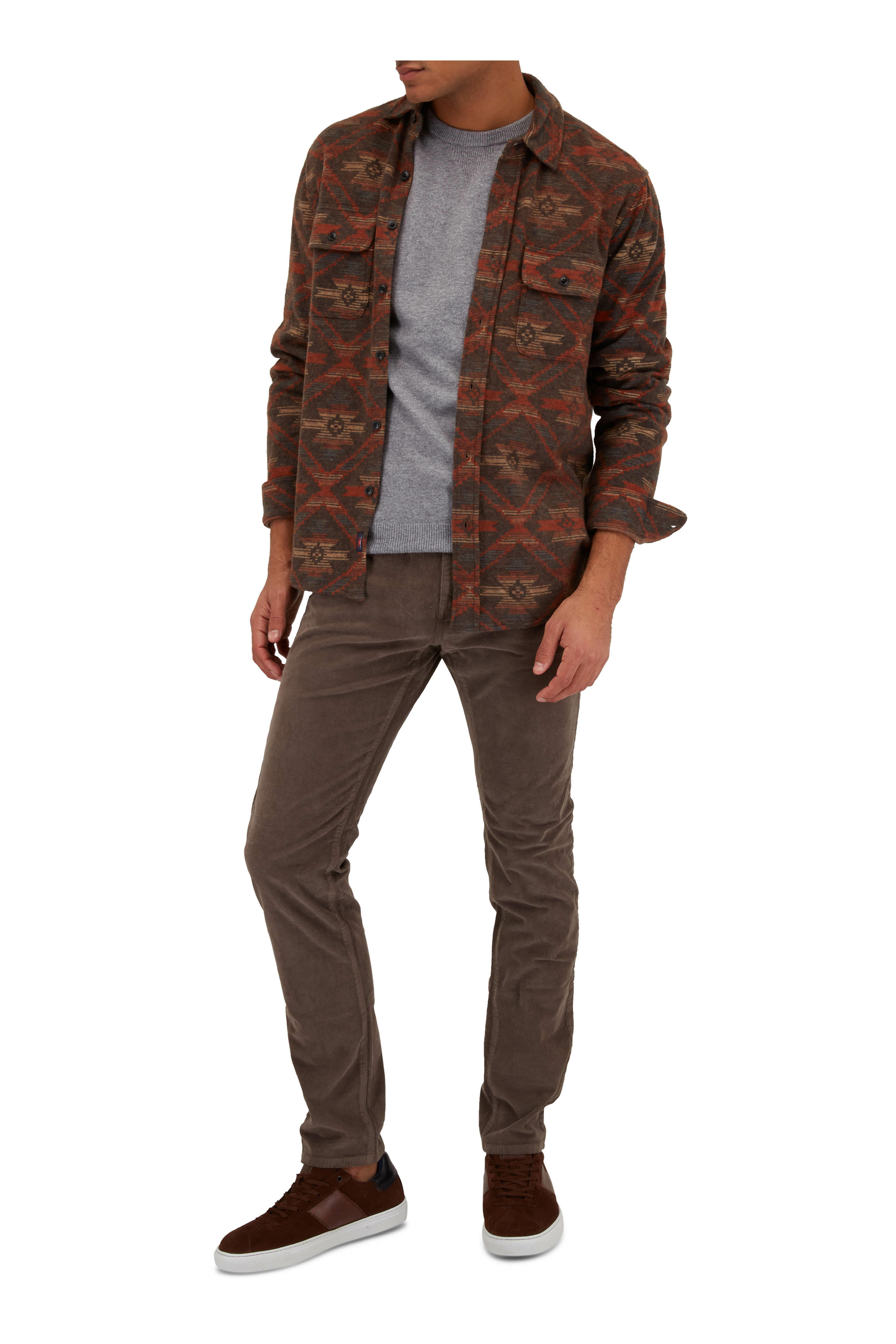 G Brown - Jolt 232 Brown Suede Sneaker