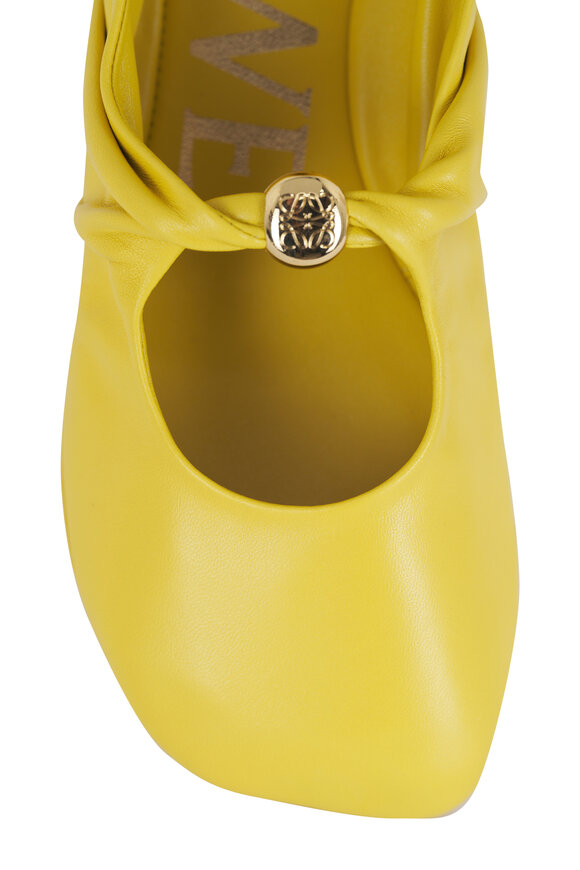 Loewe Dandelion Soft Leather Ballerina Flat - view 5