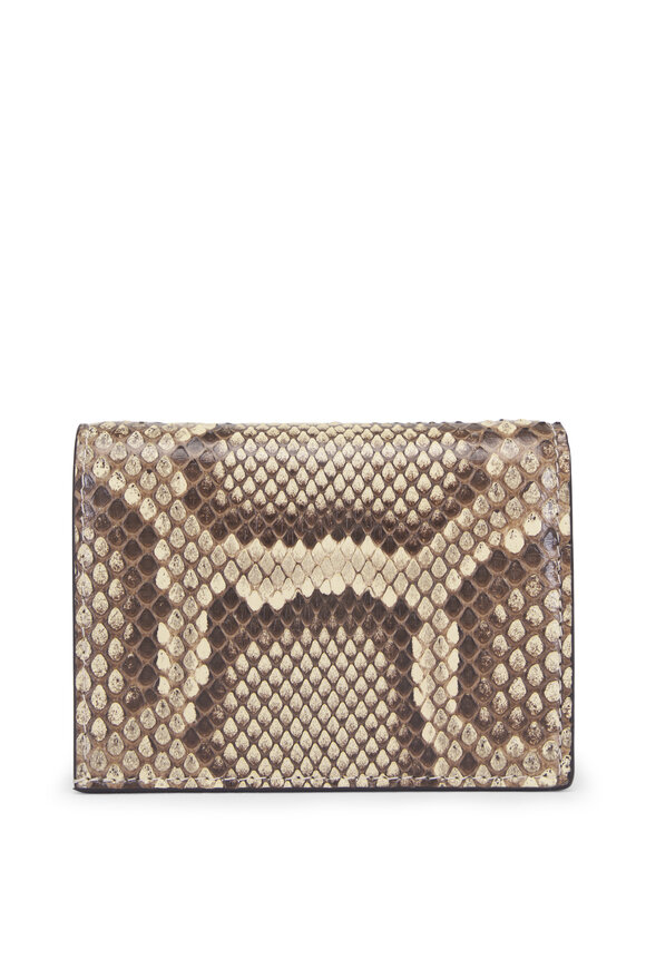 Valentino Garavani Vlogo Natural Leather Wallet - view 2