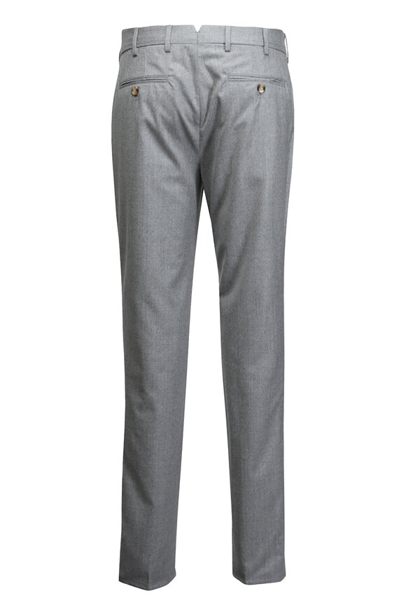 Brunello Cucinelli Gray Wool Dress Pant - view 2