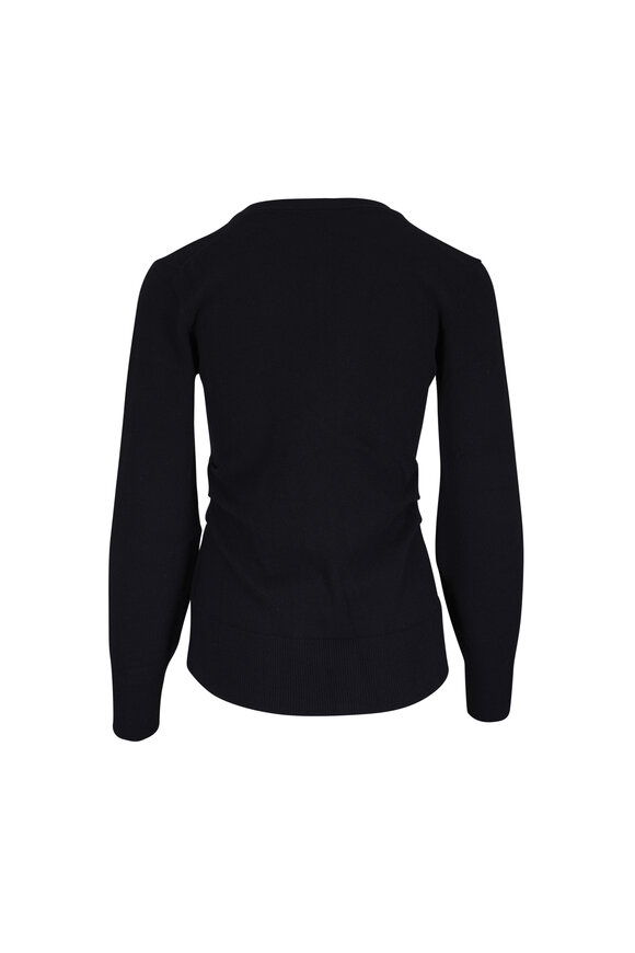 Veronica Beard Lamotte Black Cashmere Cardigan - view 5
