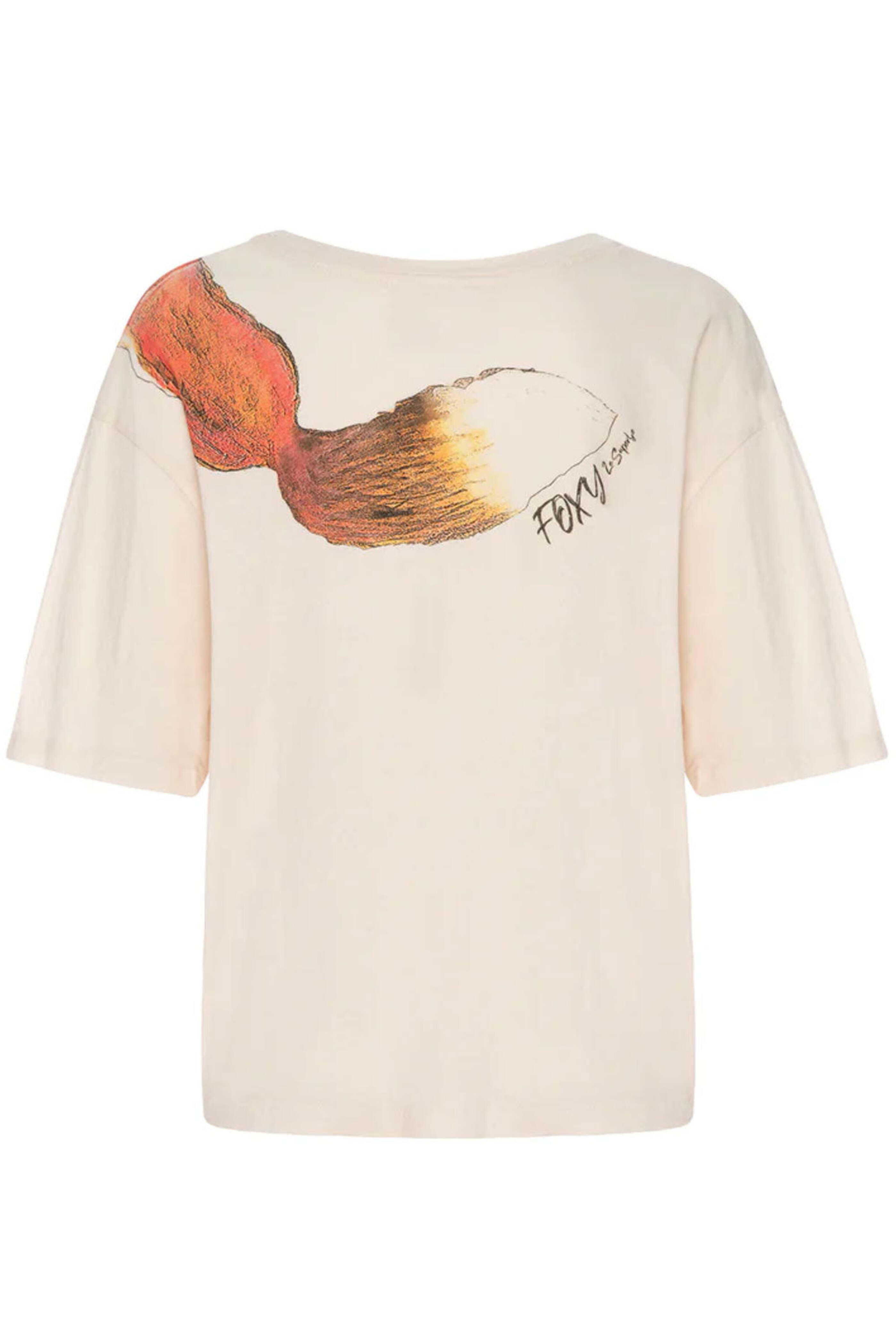 Le Superbe - Cream Foxy Tee - view 5