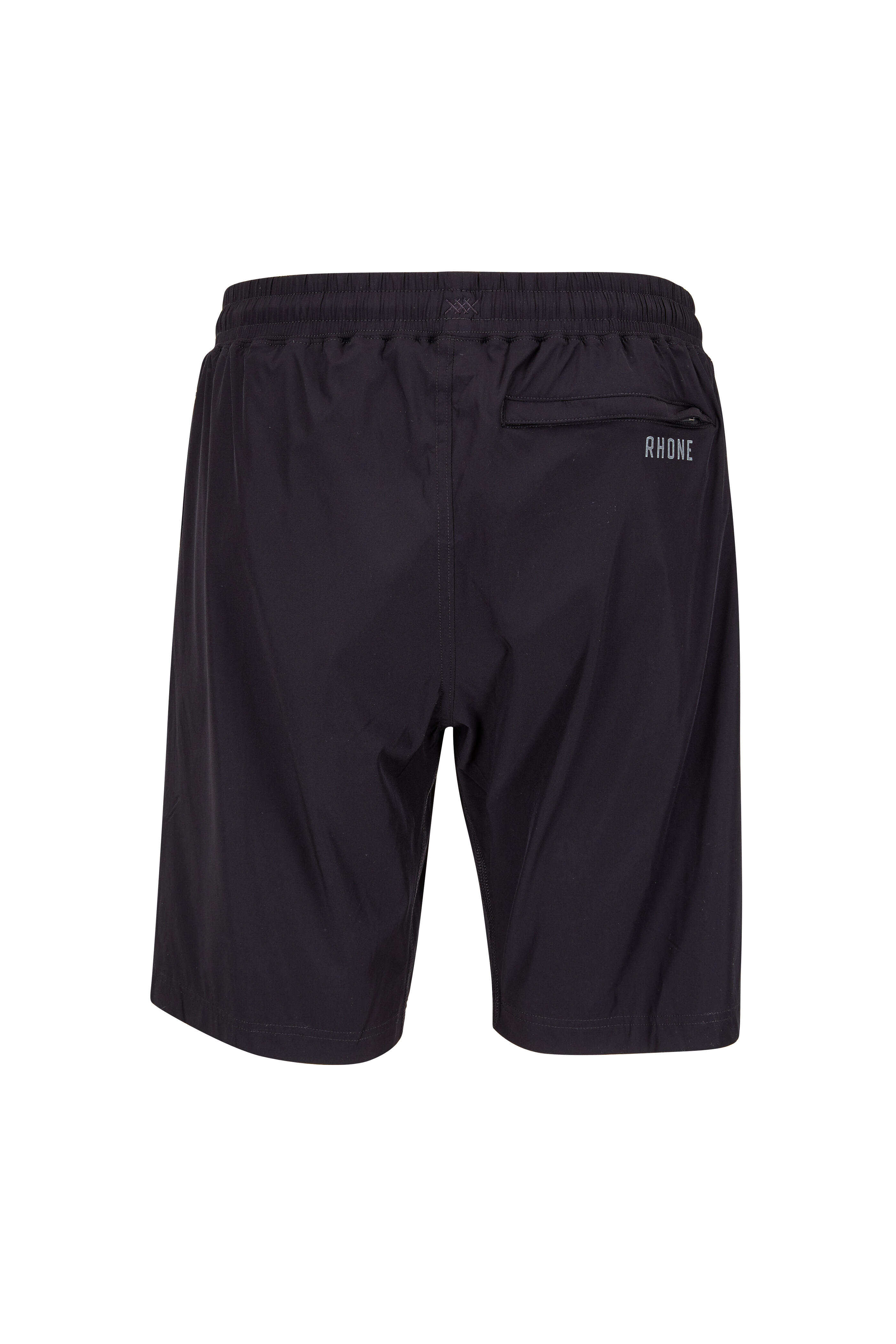 Rhone Apparel - Mako Run Black Nylon Performance Shorts