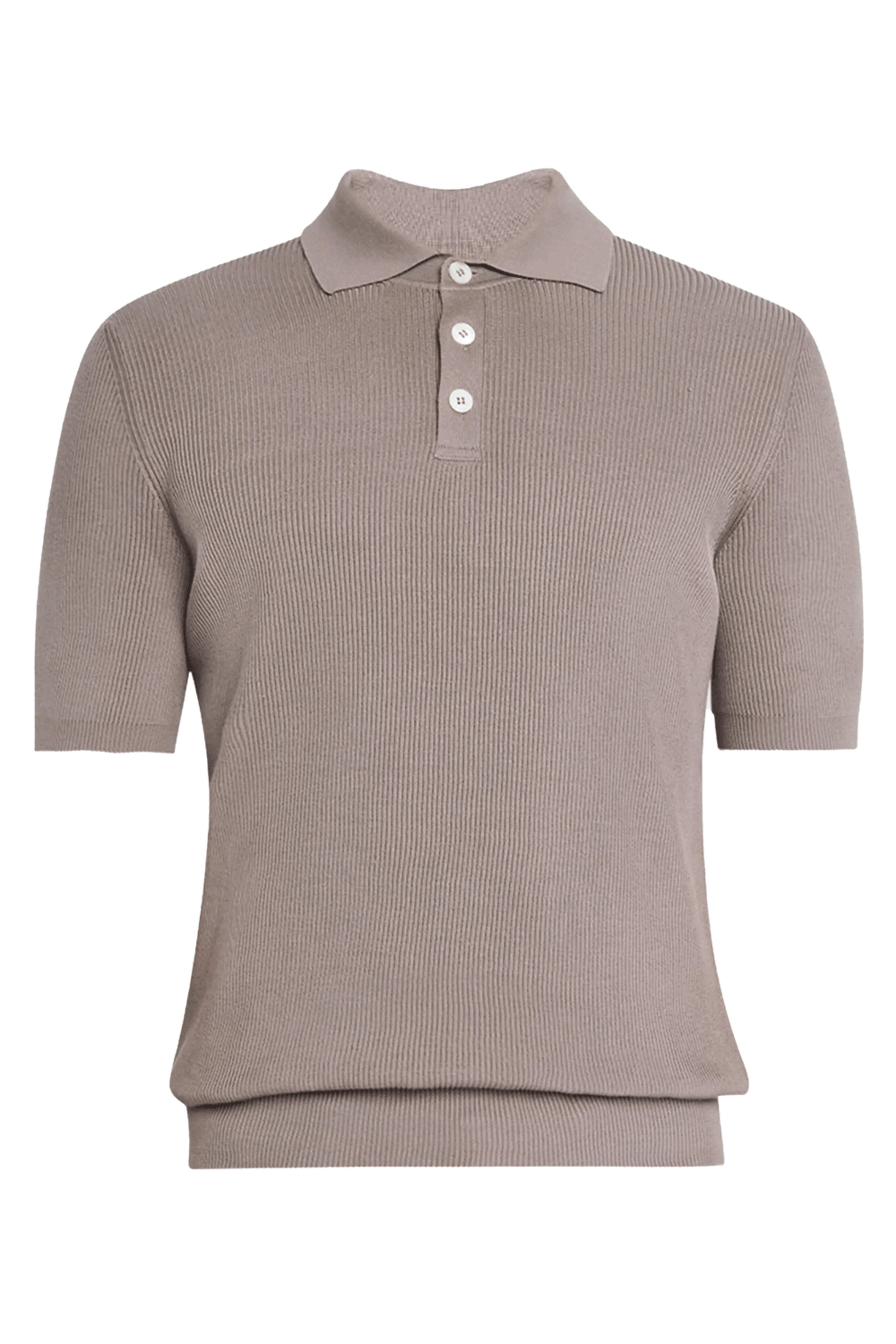 【関税＆送料込み】Brunello Cucinelli Classic Polo T-Shirt Brunello Cucinelli Short Sleeve Logo Polo Dark Blue at